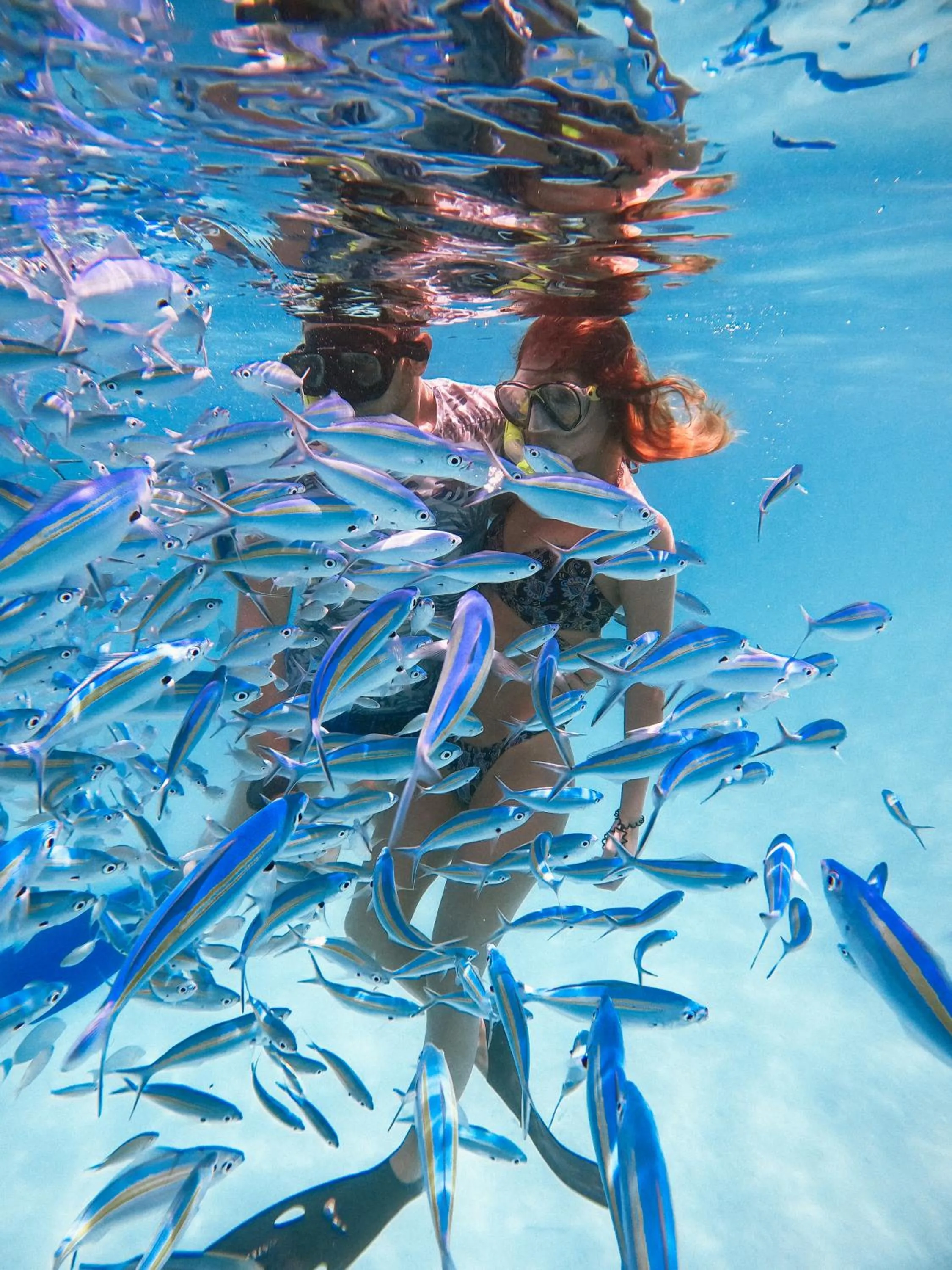 Activities in Shallow Lagoon Rasdhoo