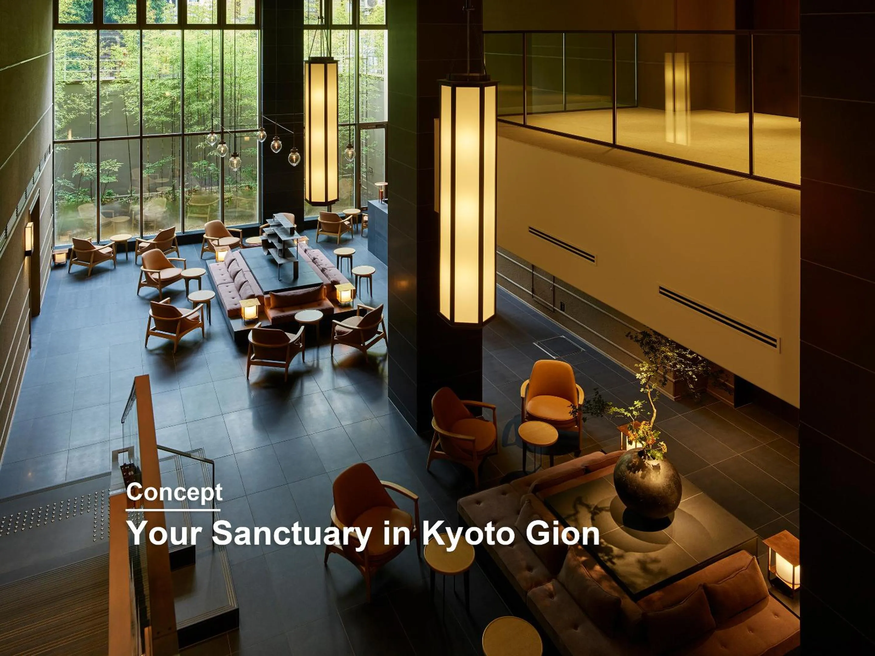 Lobby or reception in Hotel The Celestine Kyoto Gion
