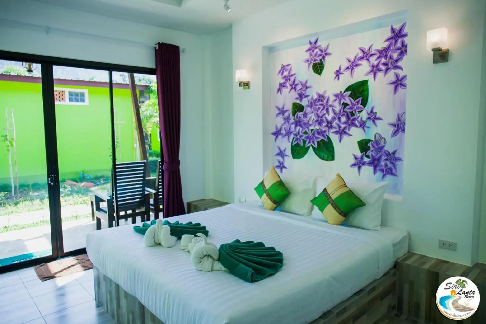 Bed in Siri Lanta Resort Bed in Siri Lanta Resort