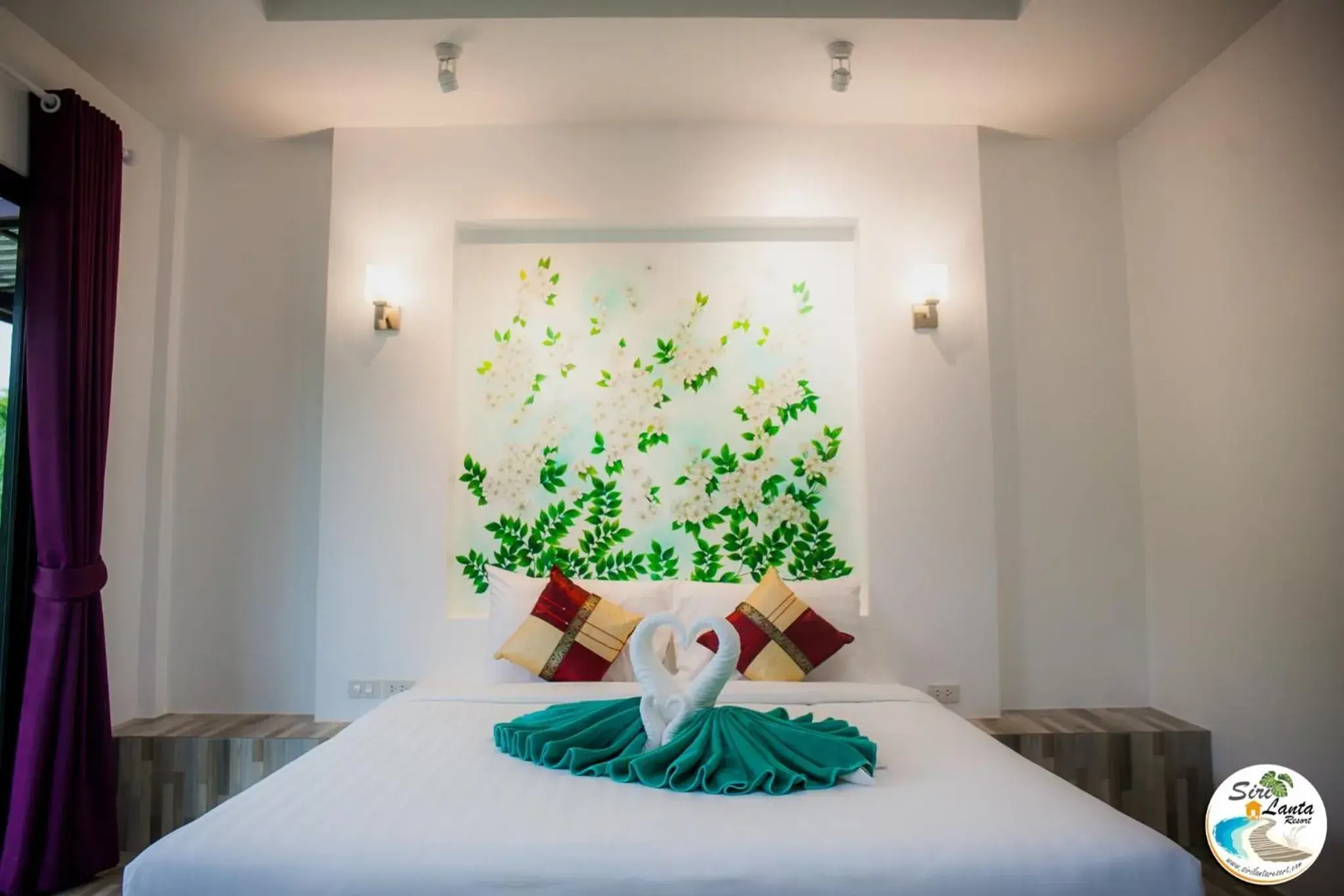 Bed in Siri Lanta Resort Bed in Siri Lanta Resort