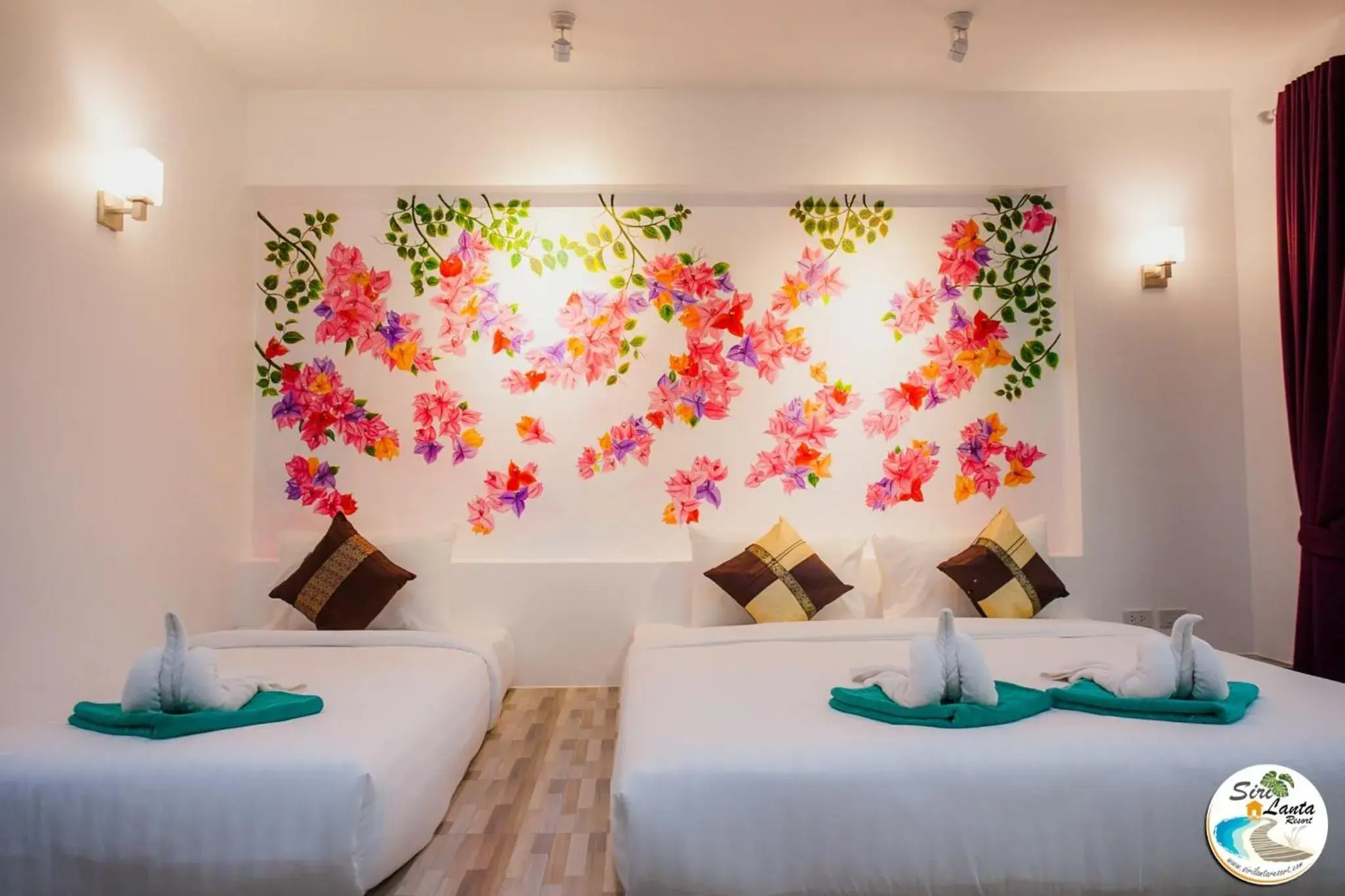 Bed in Siri Lanta Resort Bed in Siri Lanta Resort