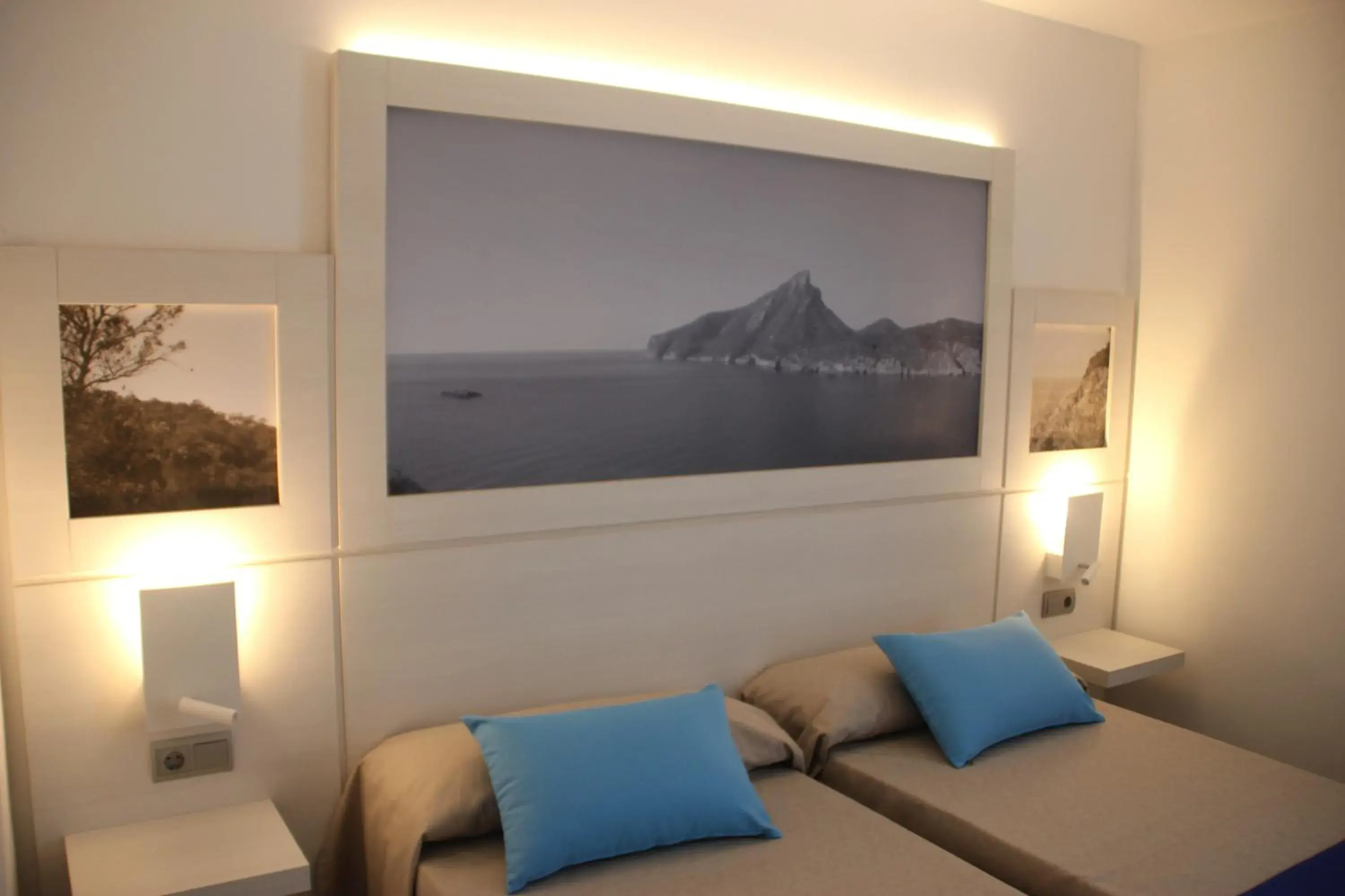 Bed in Apartamentos Bora Bora - Adults Only Bed in Apartamentos Bora Bora - Adults Only