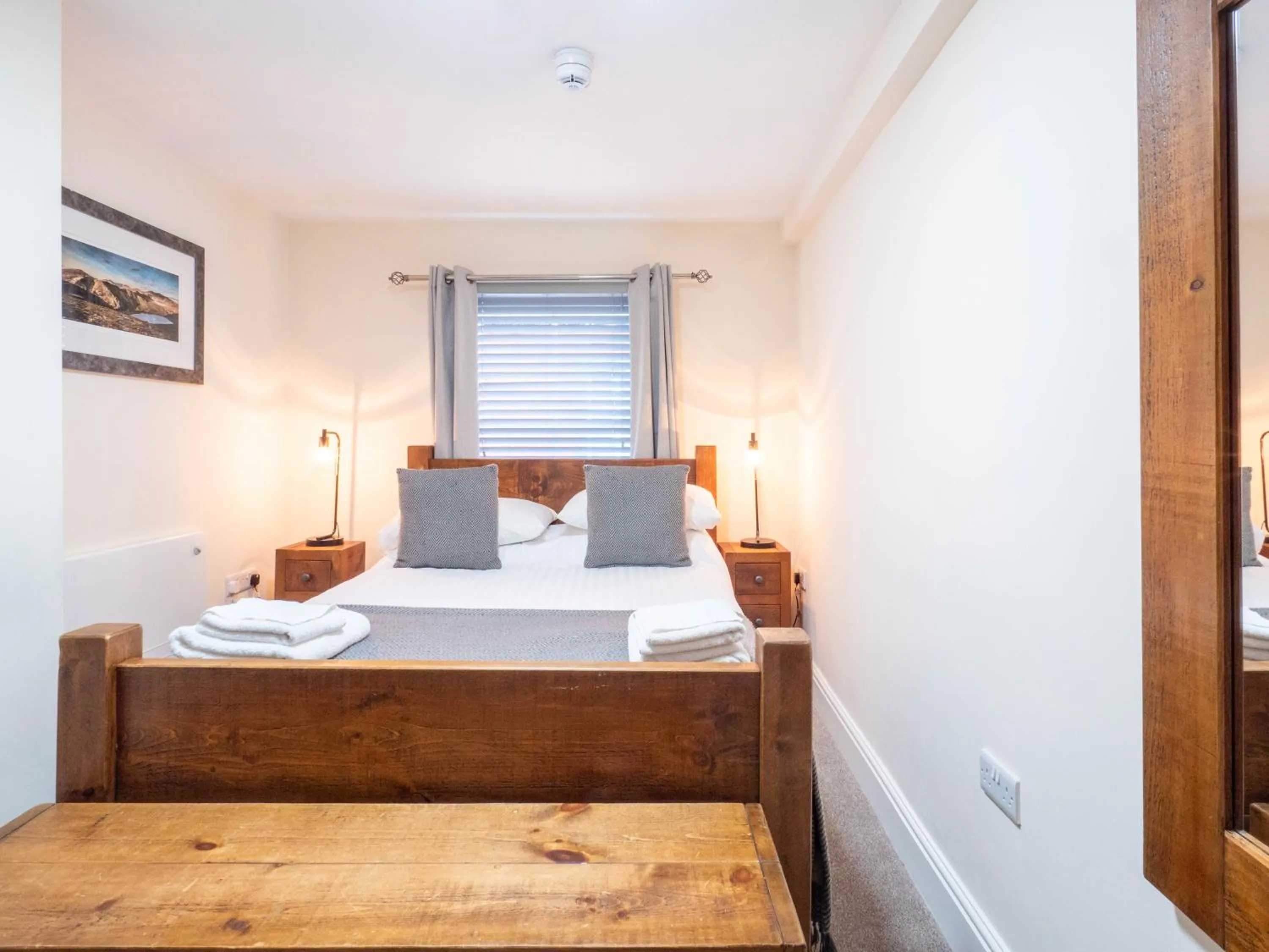 Bed in The Black Boy Inn