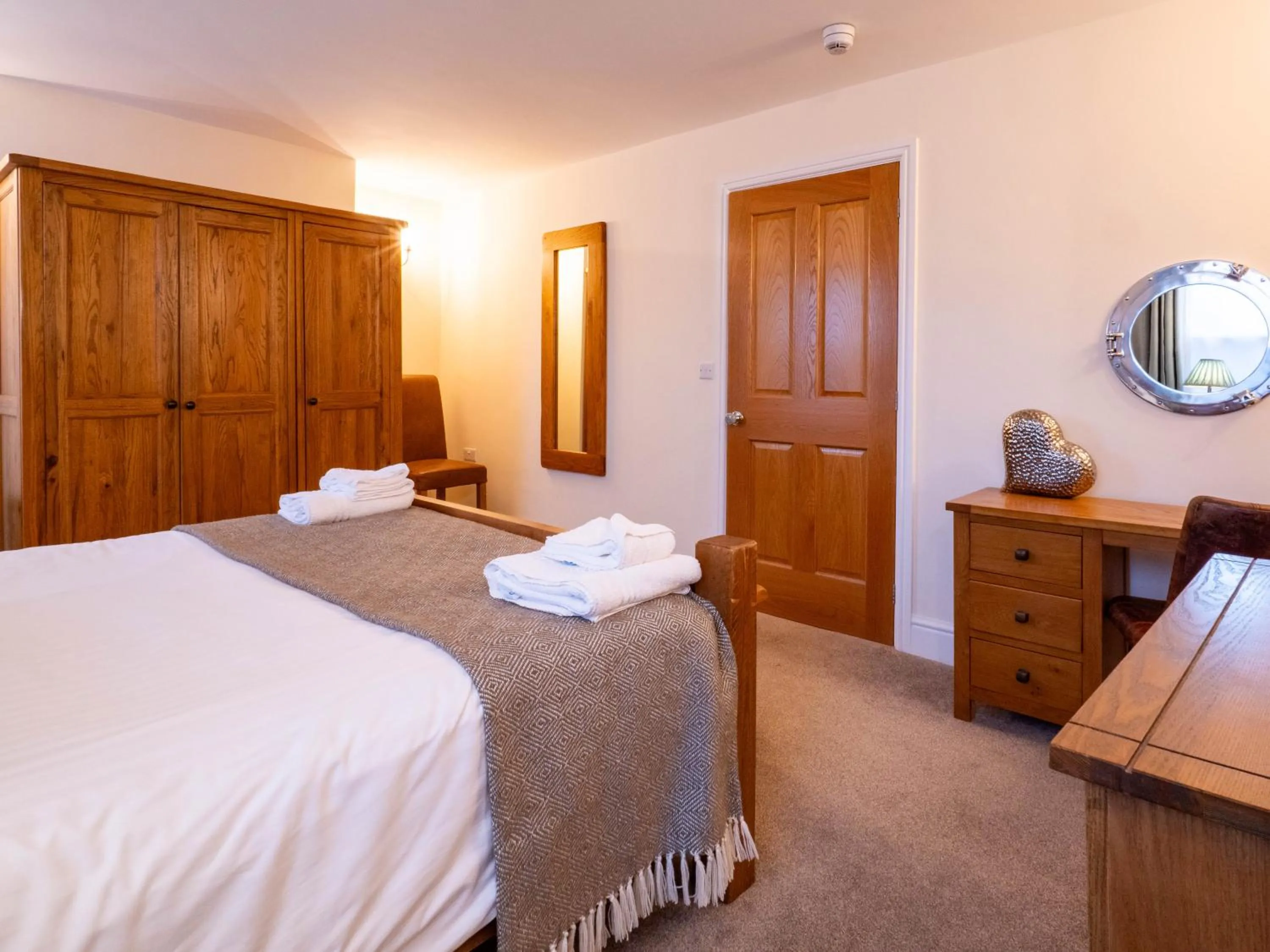 Bed in The Black Boy Inn