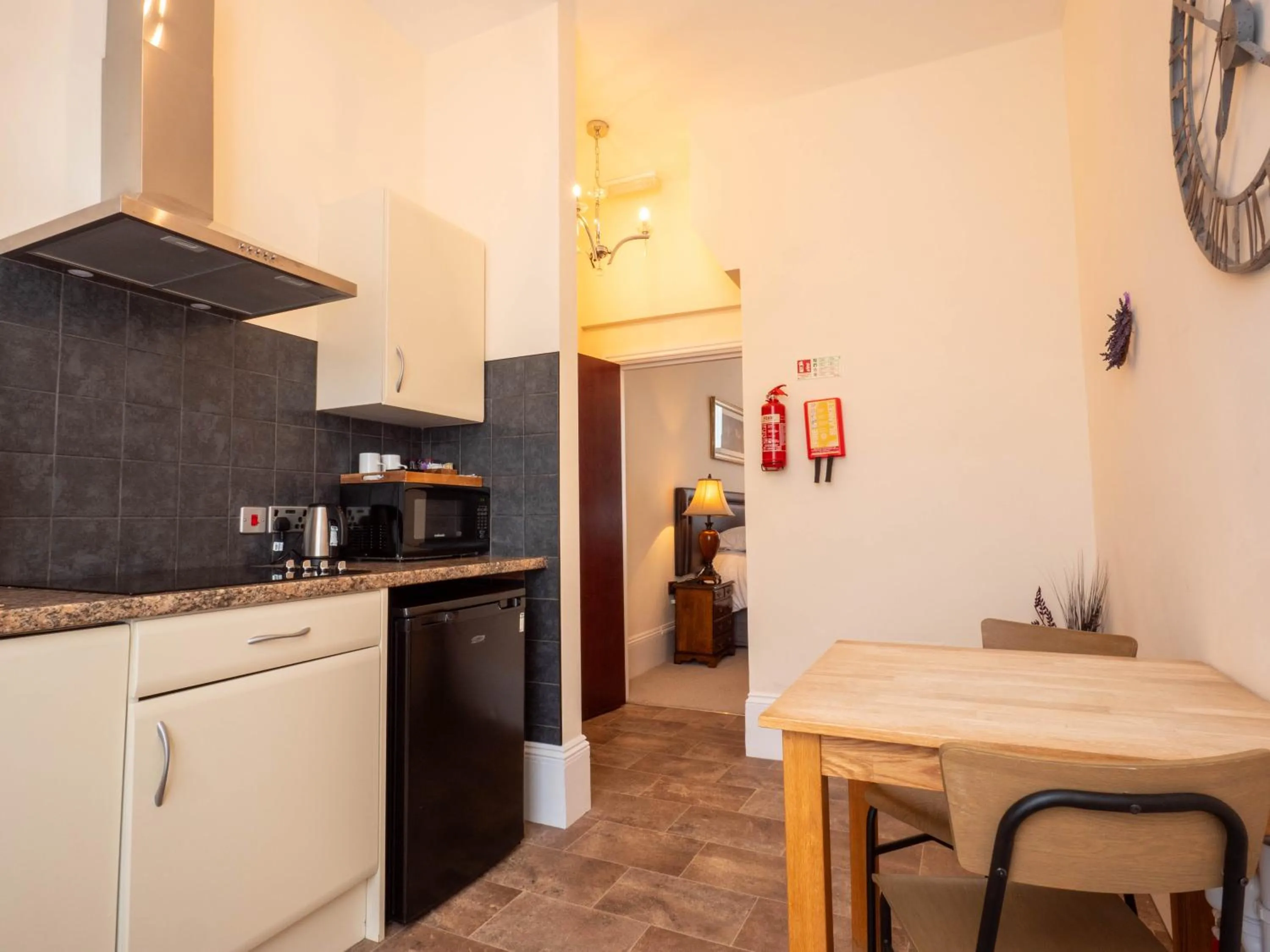 Kitchen or kitchenette in The Black Boy Inn