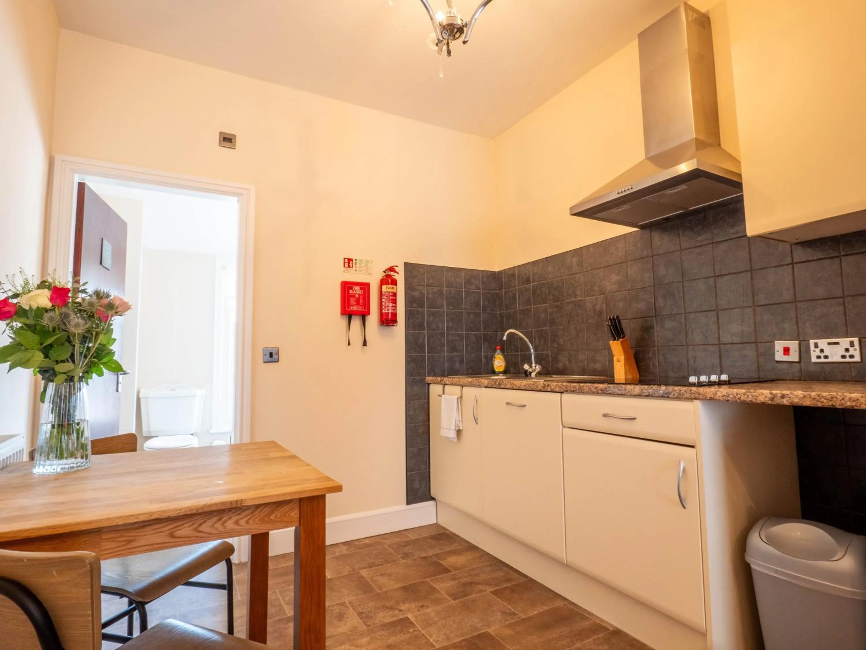 Dining area in The Black Boy Inn