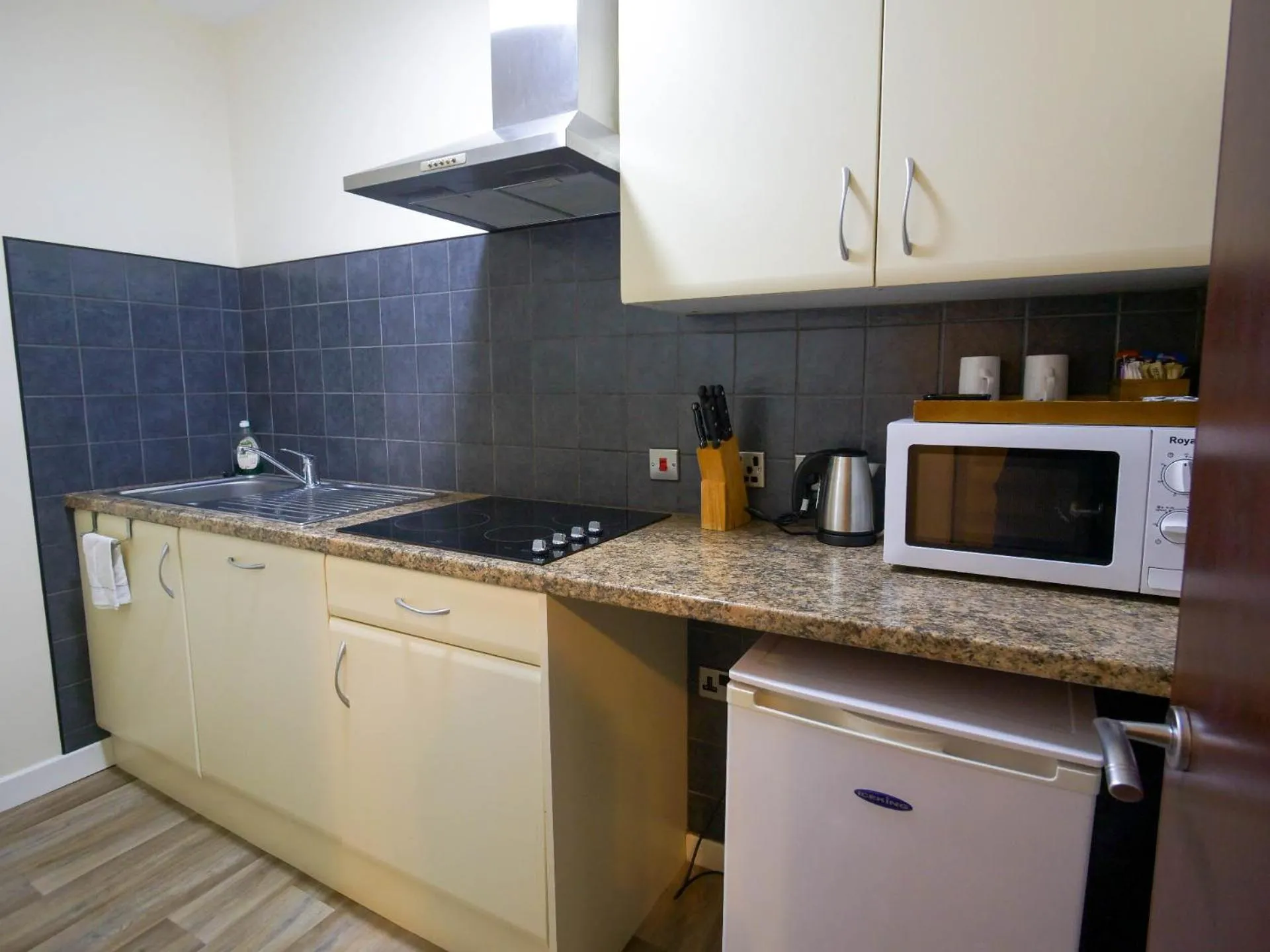 Kitchen or kitchenette in The Black Boy Inn