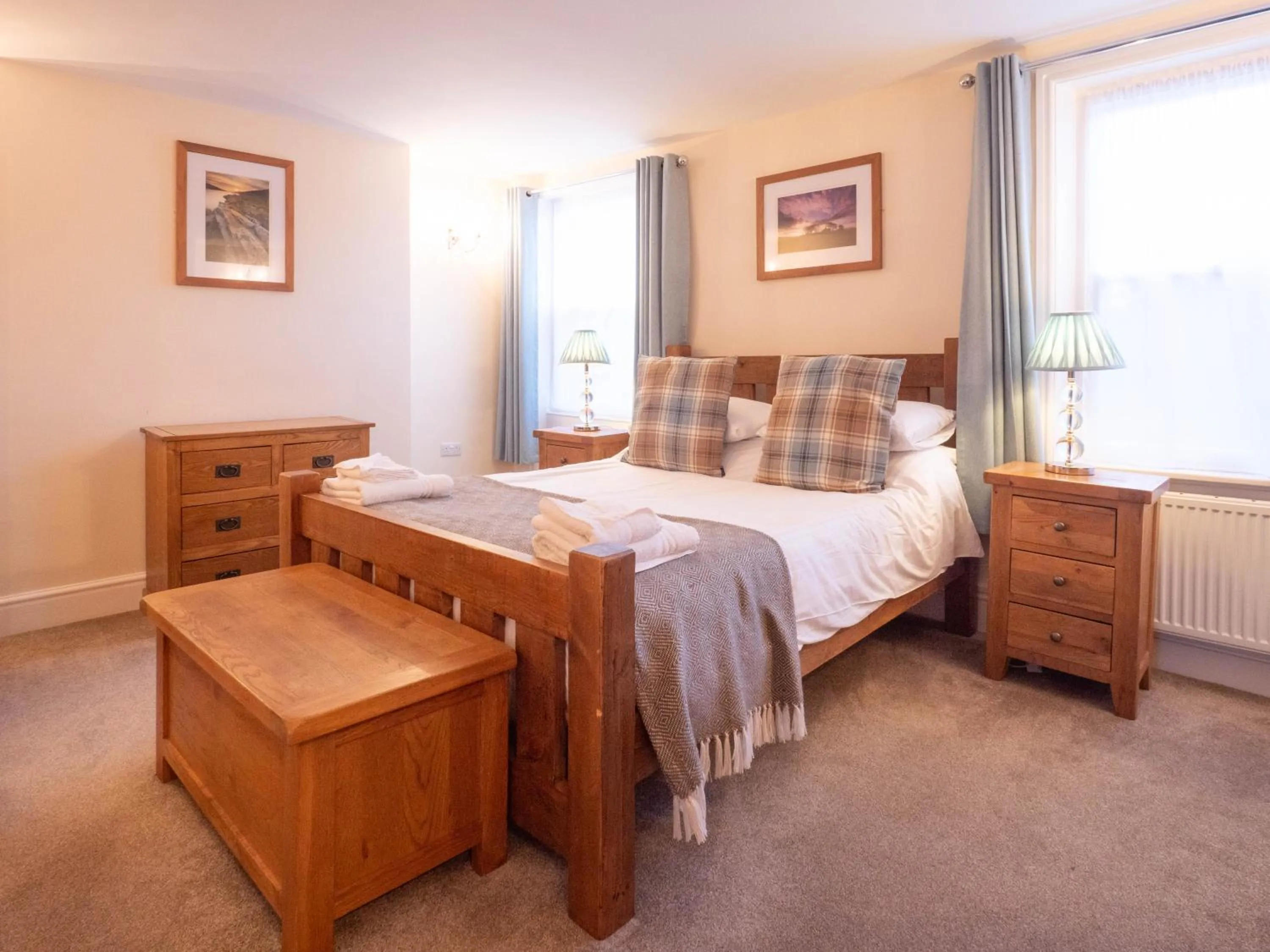 Bed in The Black Boy Inn