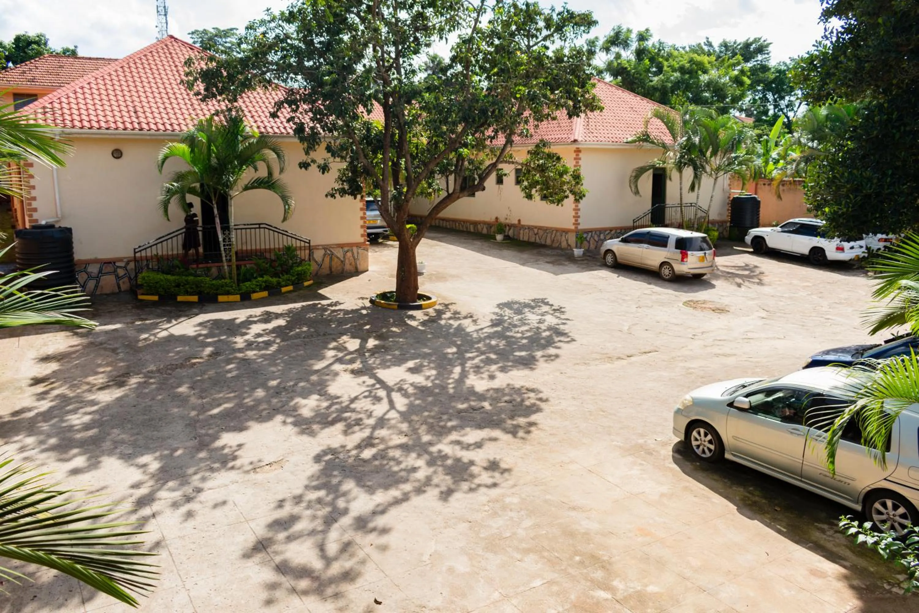 Parking in Etana Motel Kampala