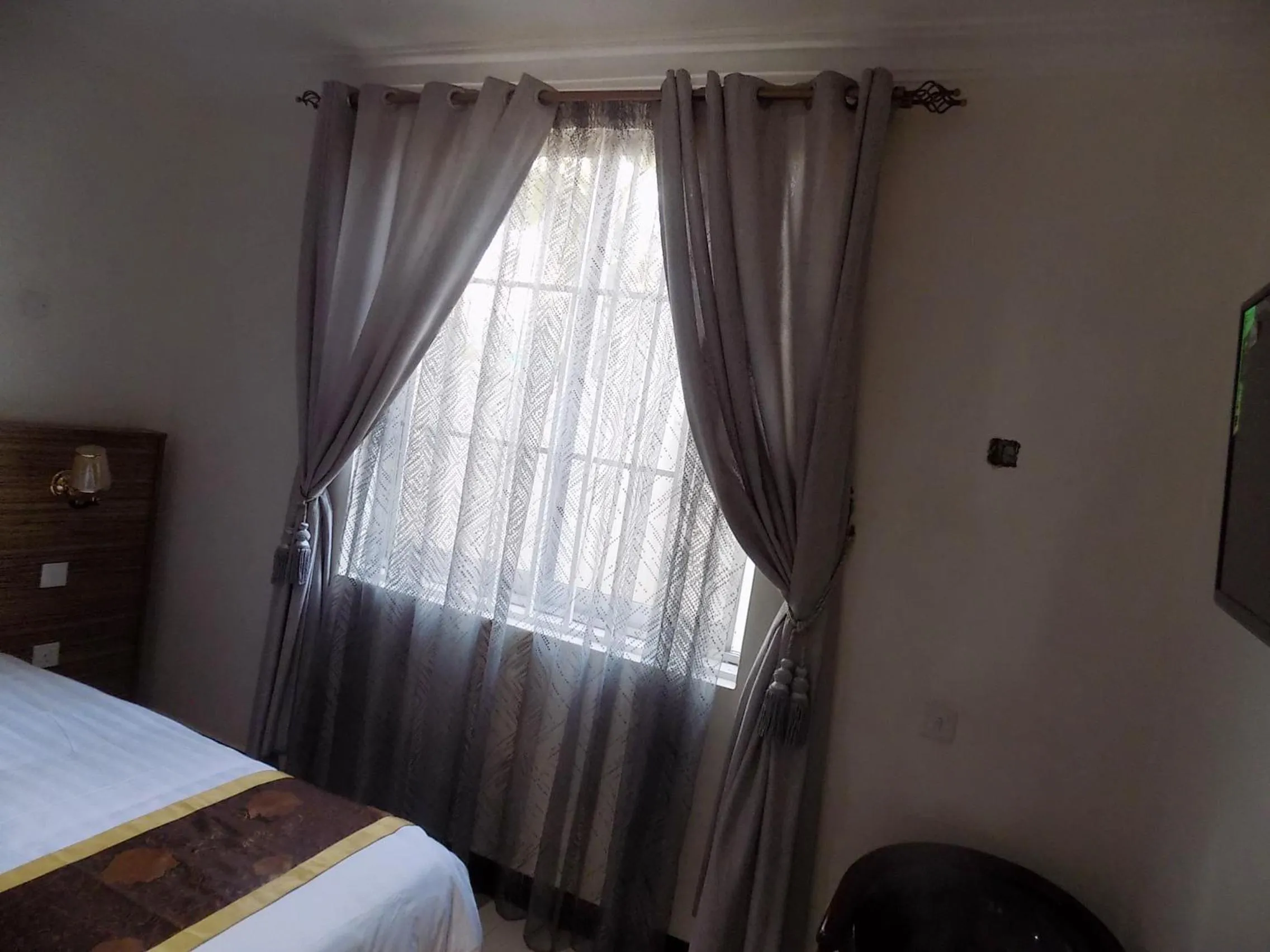 Decorative detail in Remmings Hotel Kampala