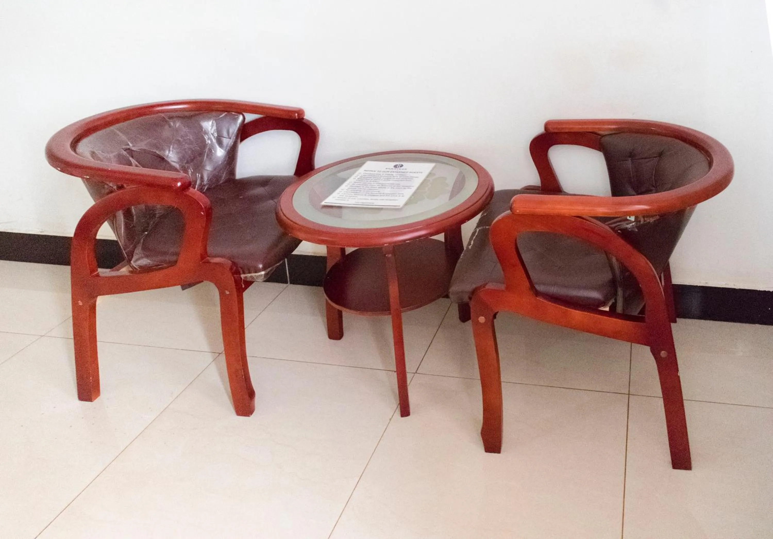 Living room in Remmings Hotel Kampala