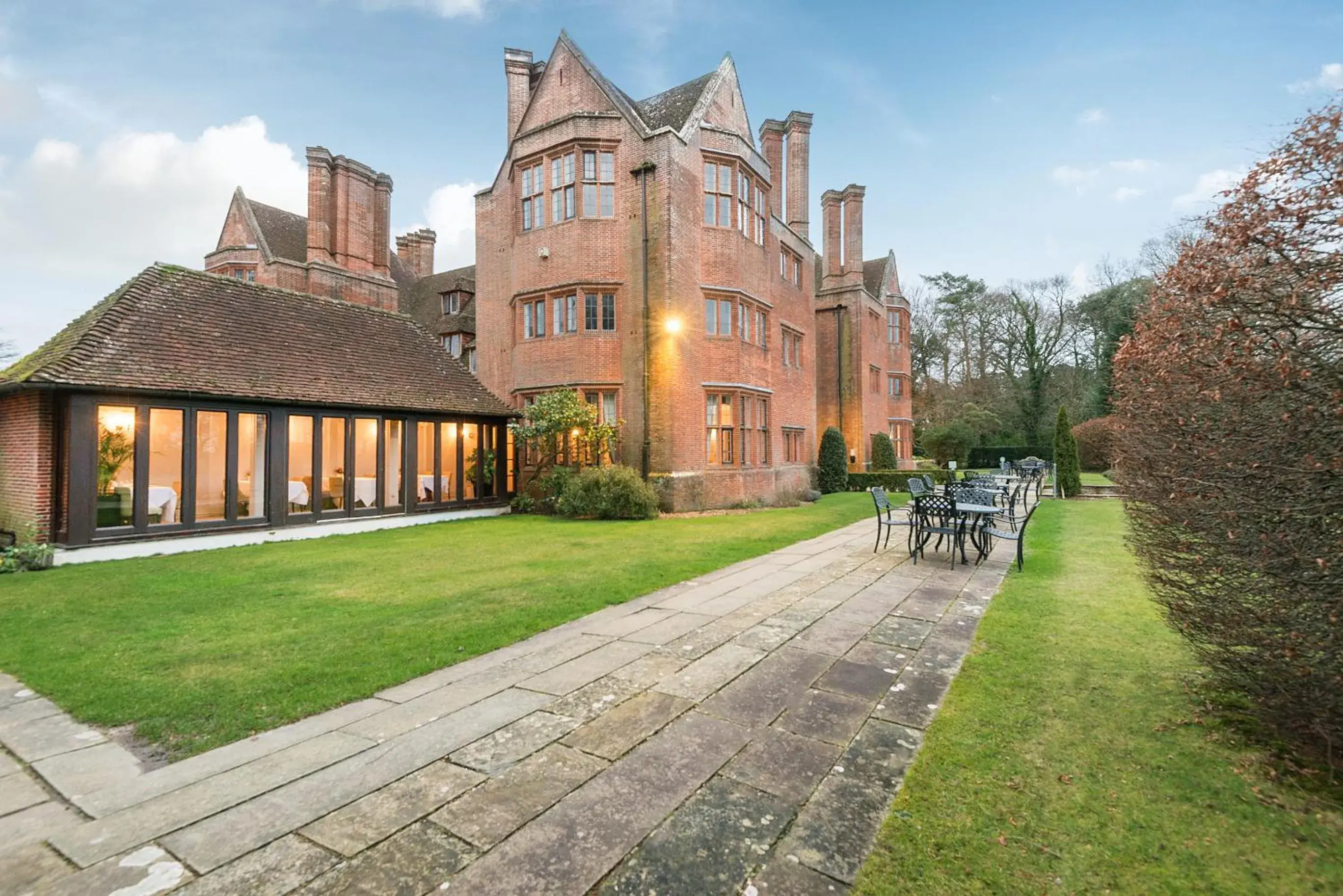 Garden view in New Place Garden view in New Place