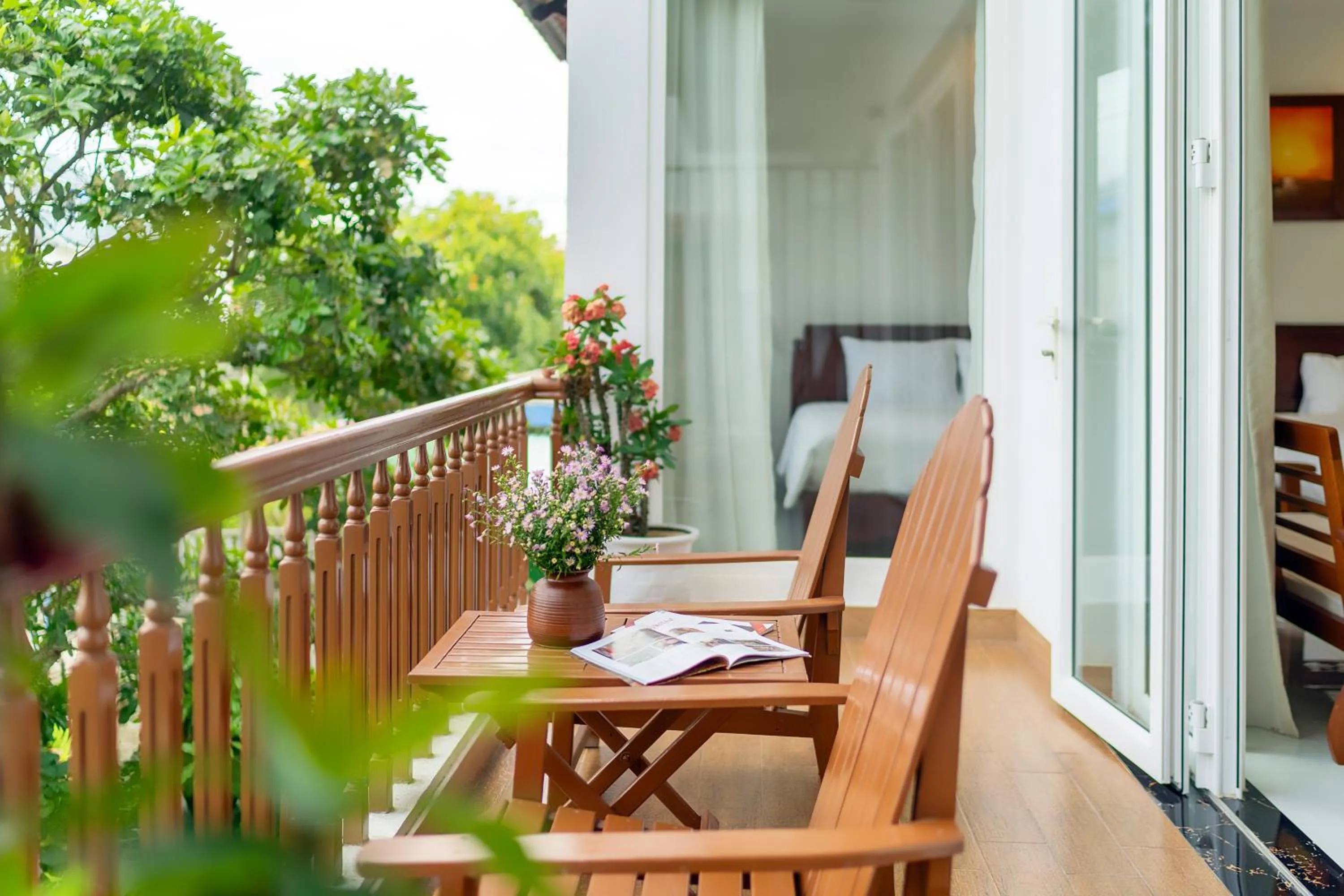 Patio in Hoi An Palmy Villa