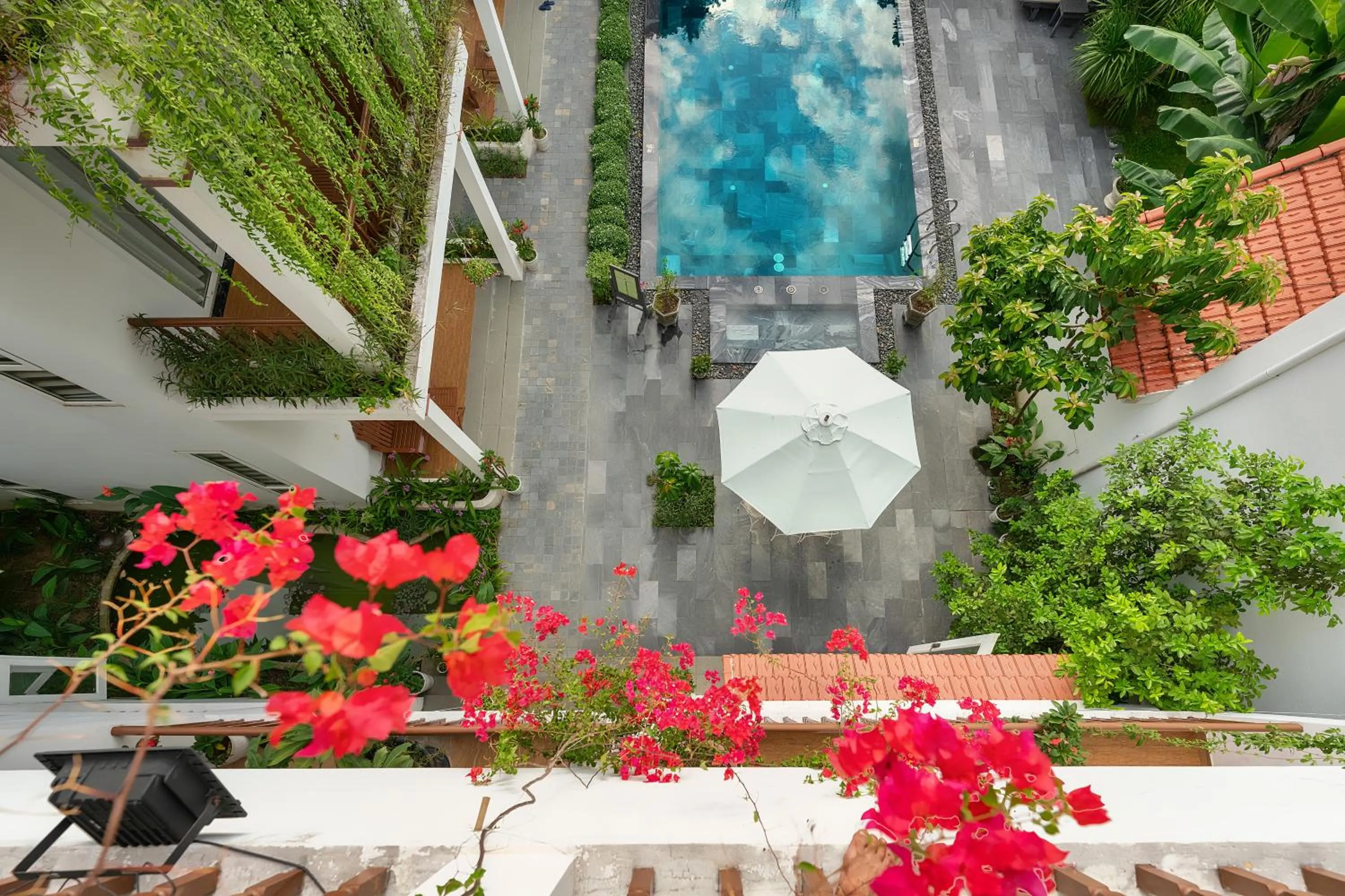 Pool view in Hoi An Palmy Villa