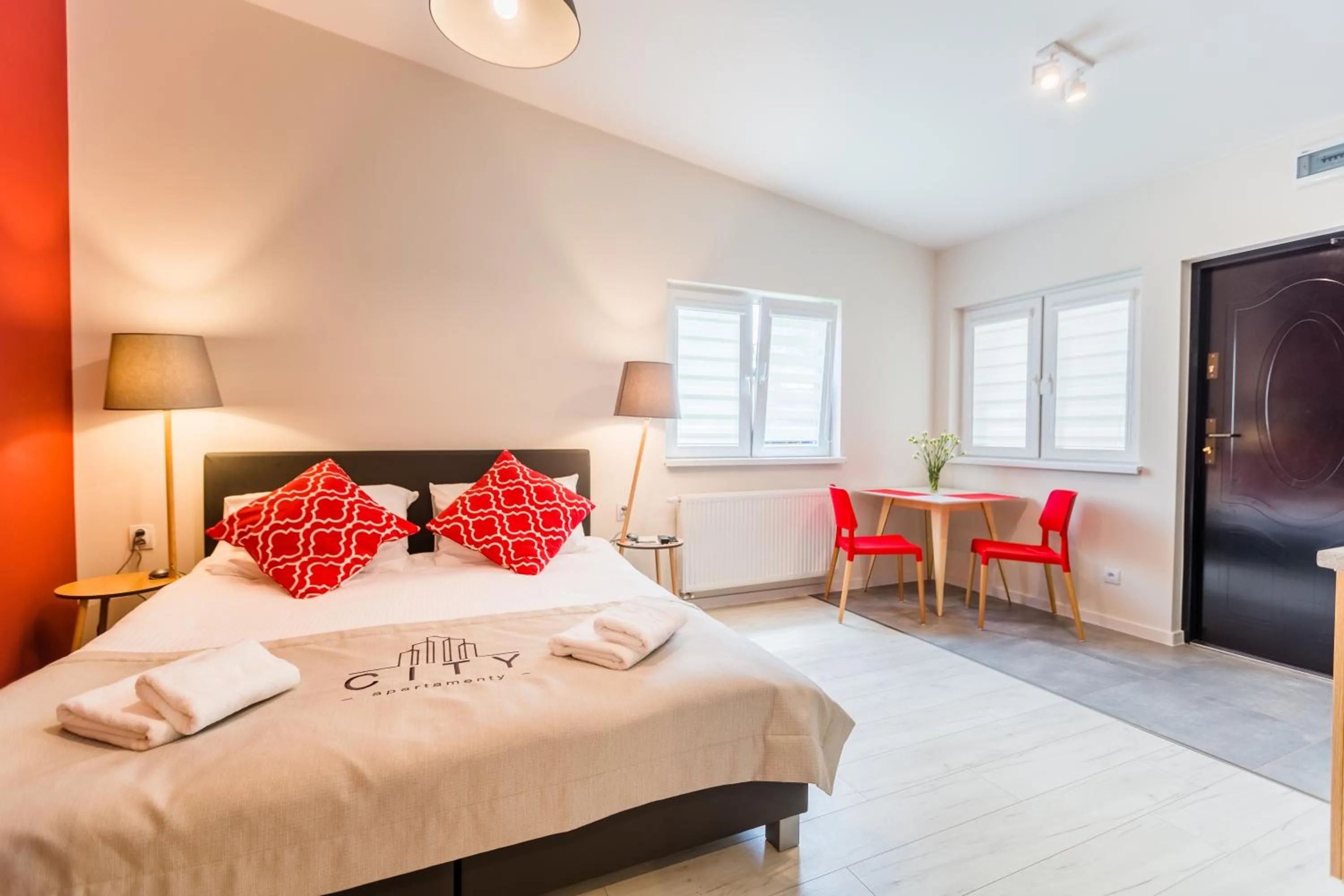Photo of the whole room, Bed in Apartamenty City.