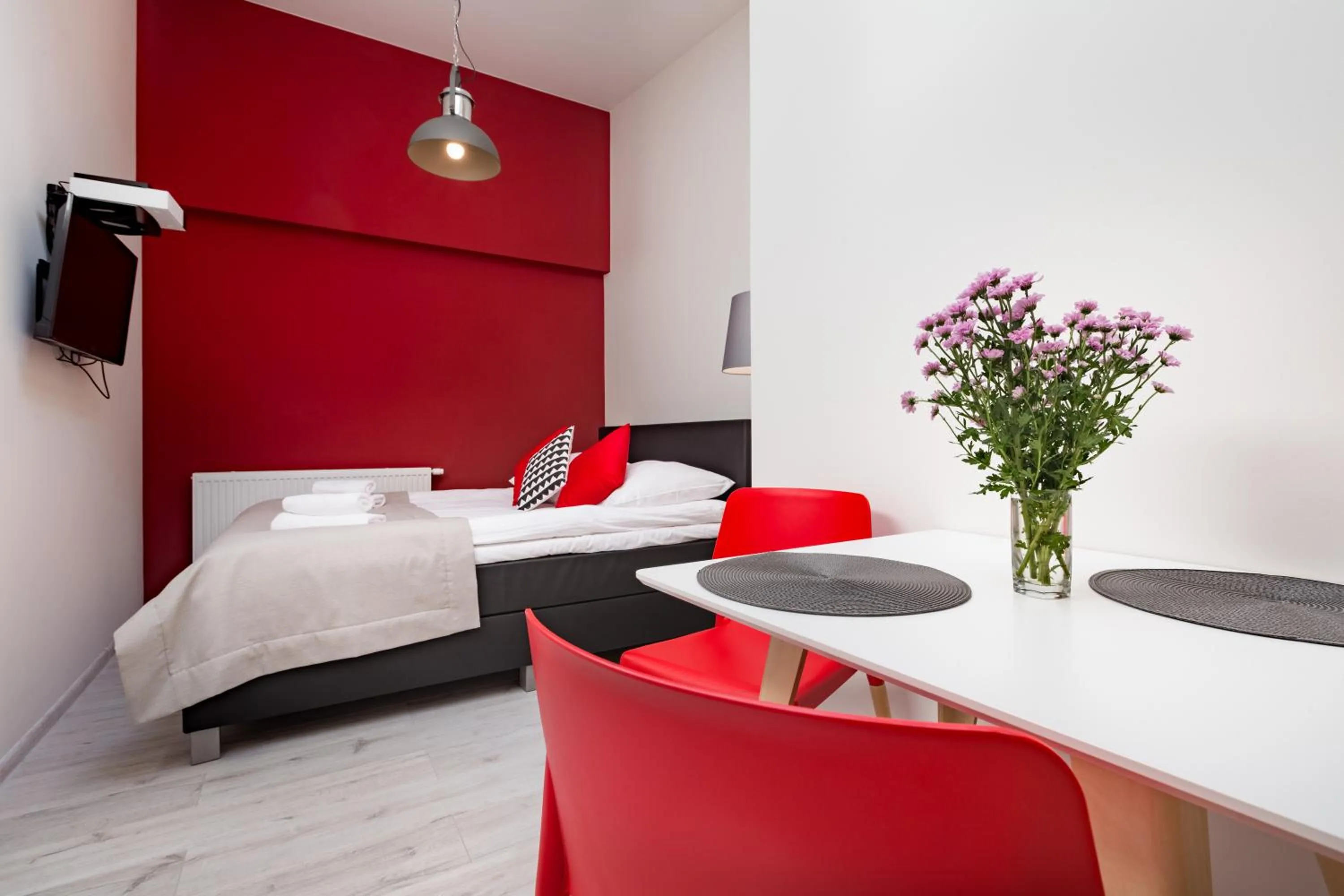 Photo of the whole room, Bed in Apartamenty City.