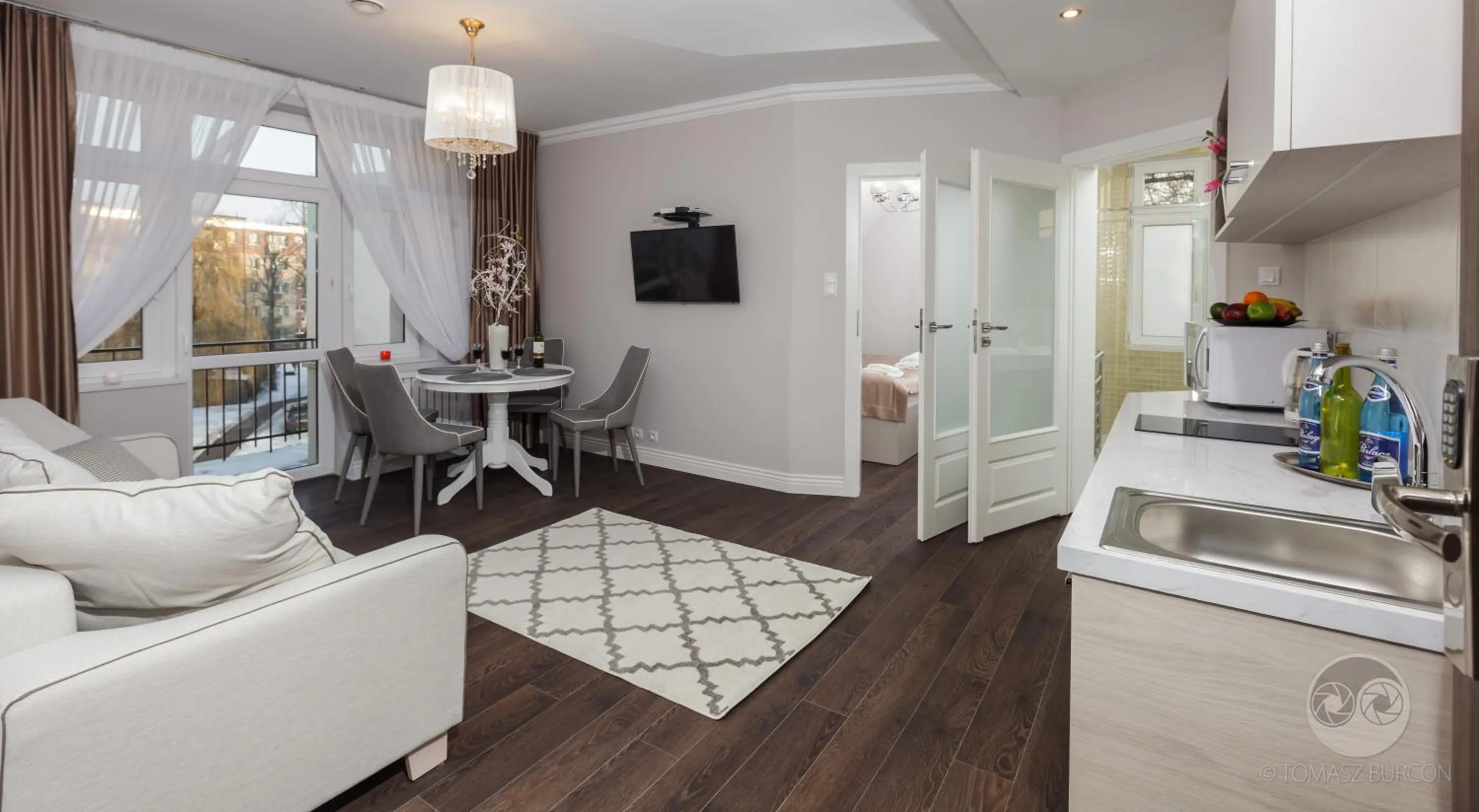 TV and multimedia in Apartamenty City.