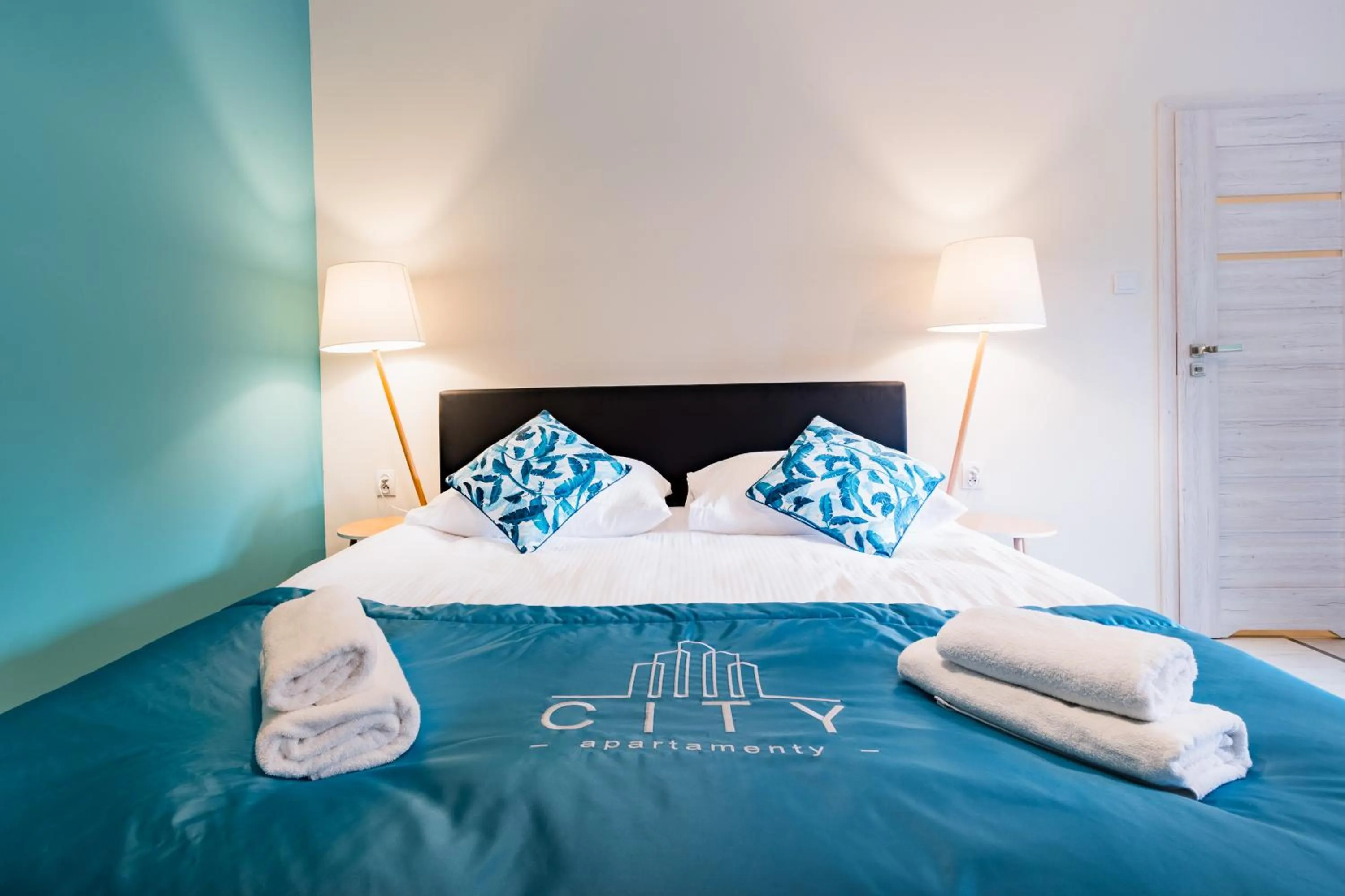 Photo of the whole room, Bed in Apartamenty City.