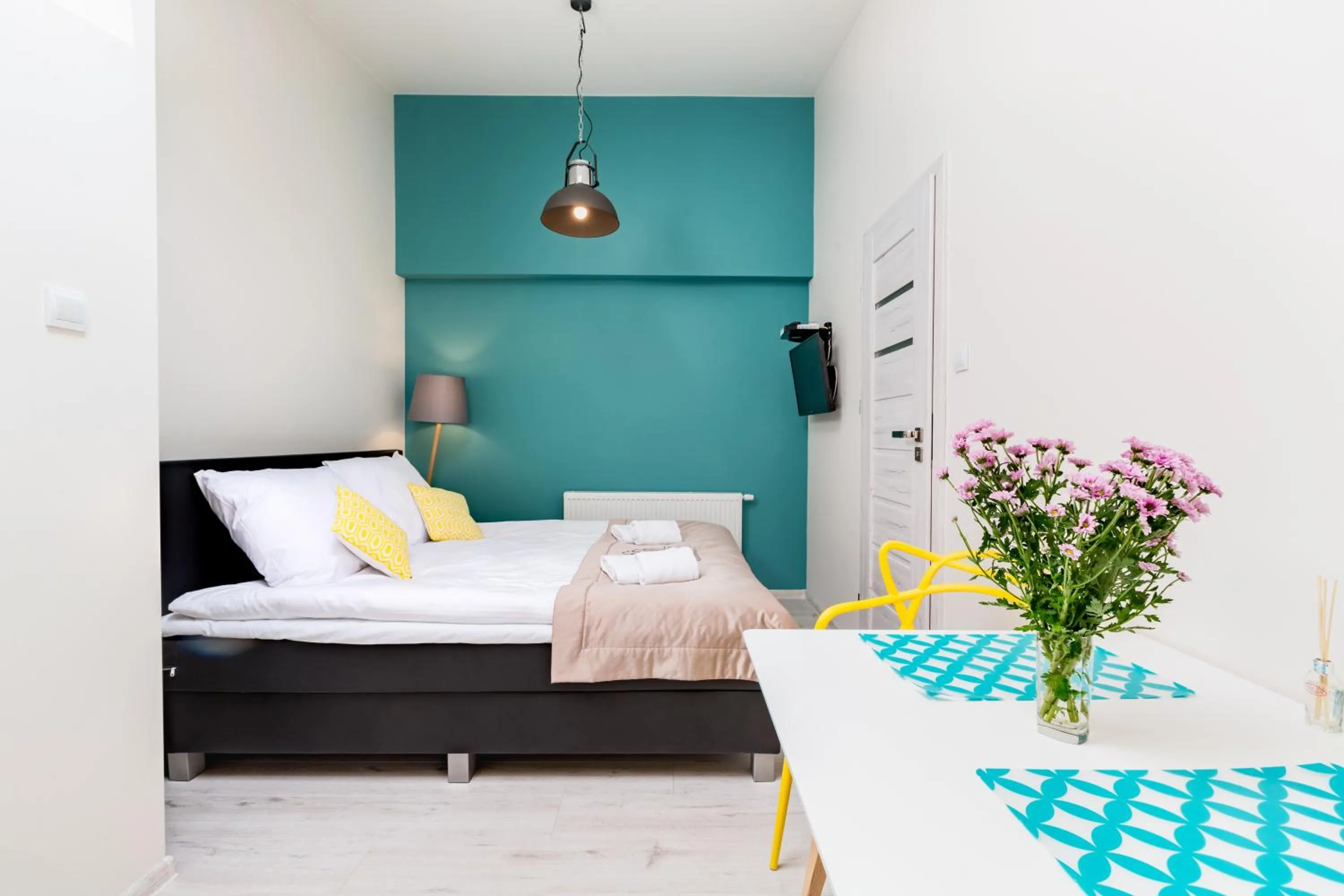 Photo of the whole room, Bed in Apartamenty City.