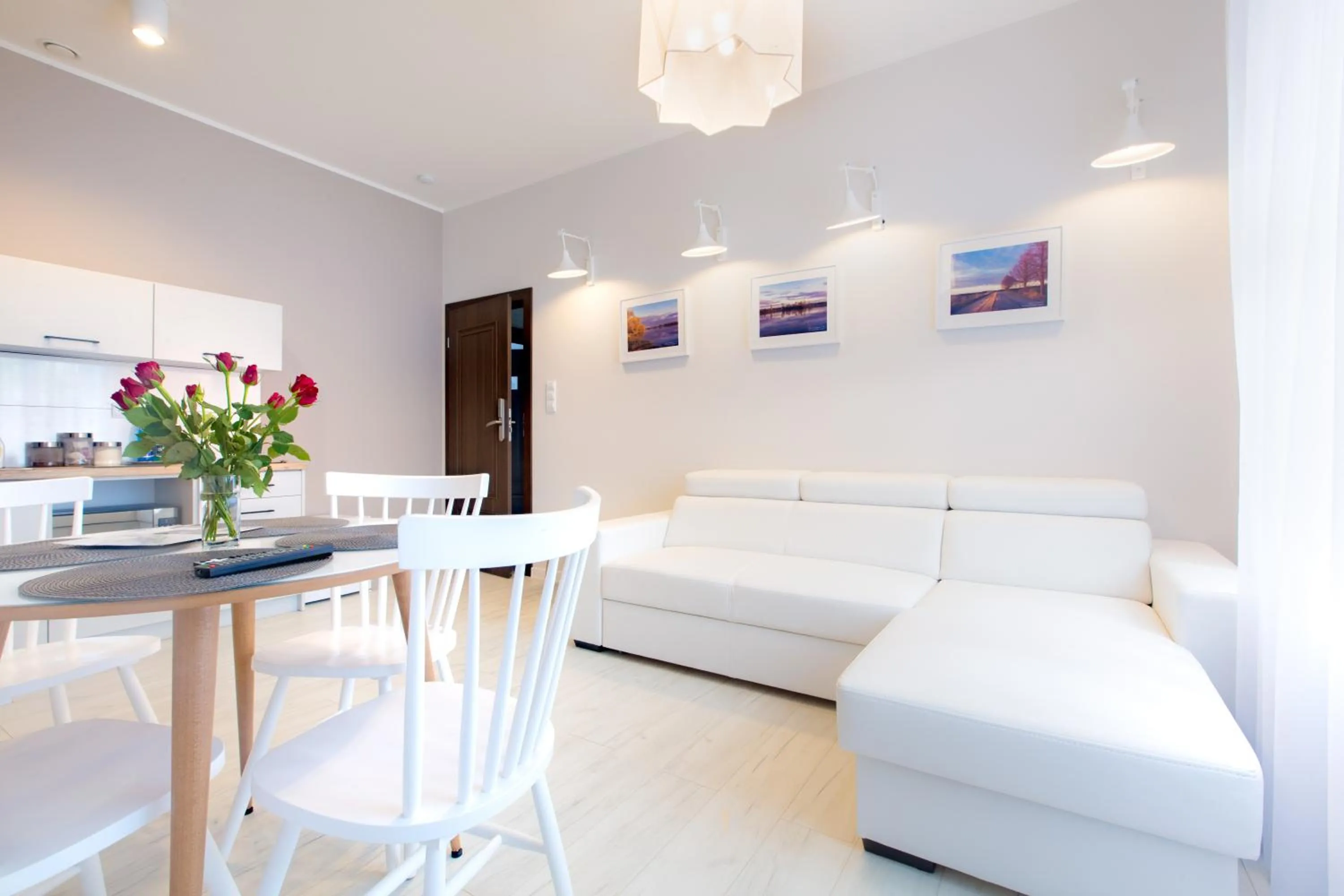 Living room in Apartamenty City.