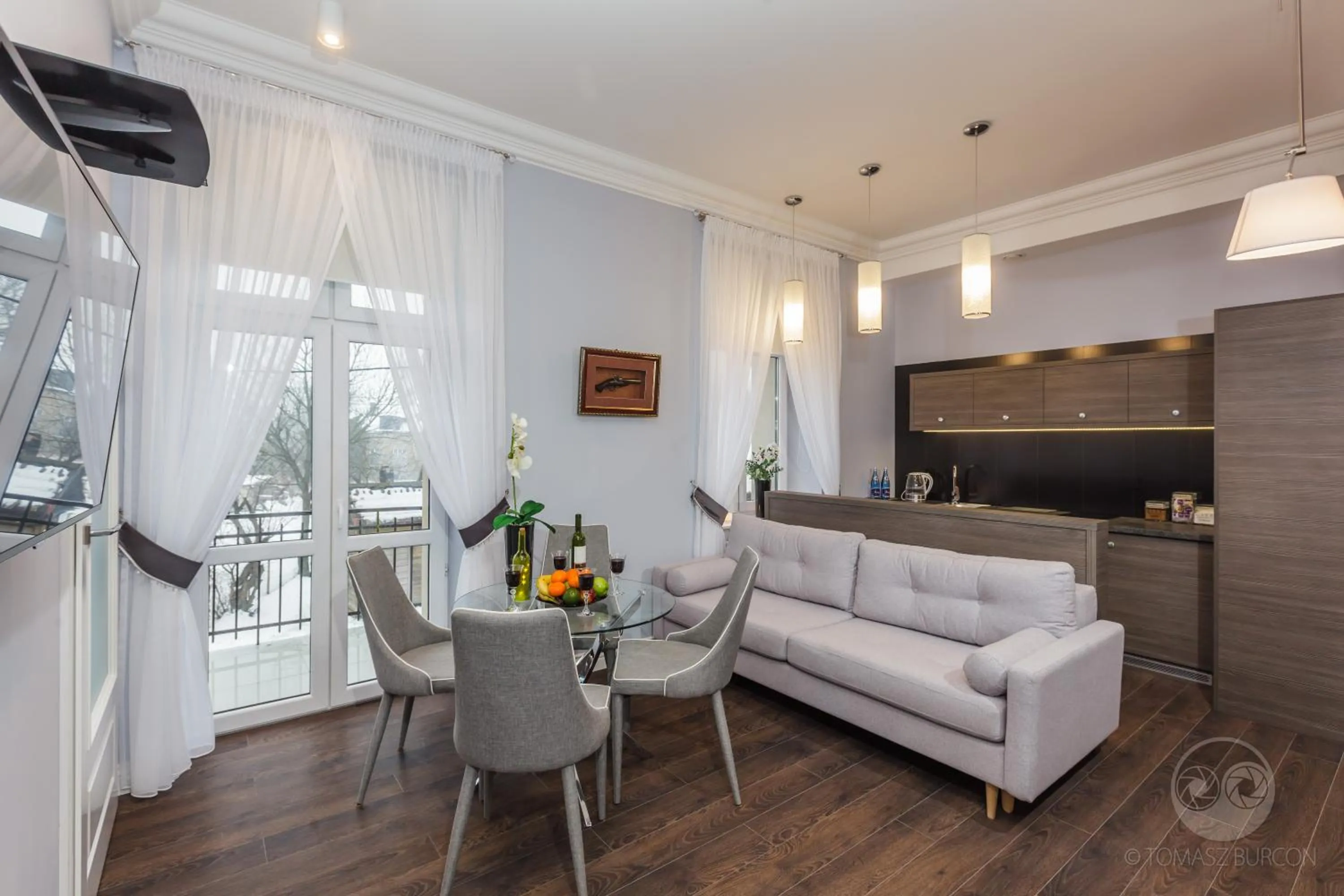 TV and multimedia in Apartamenty City.