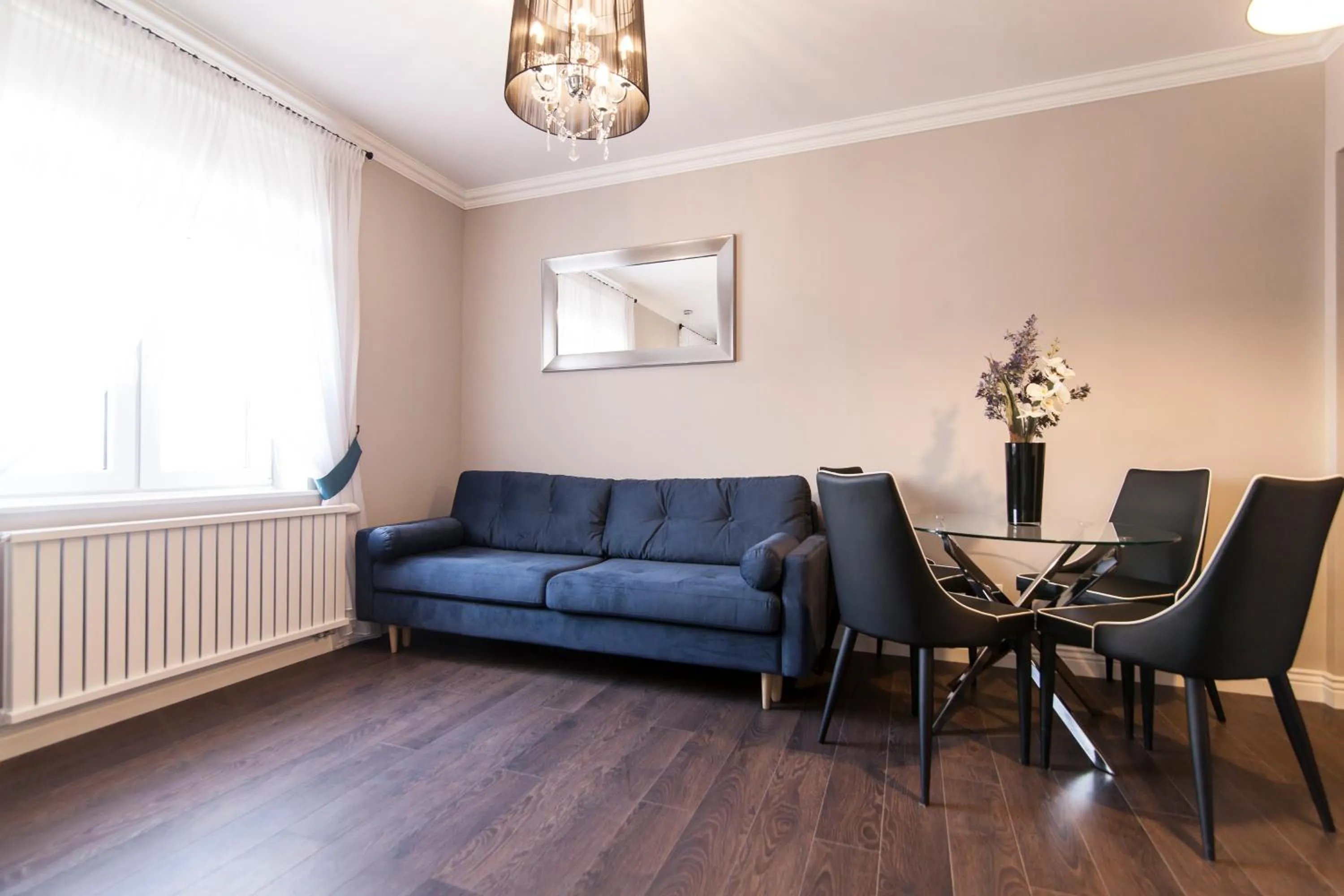Living room in Apartamenty City.
