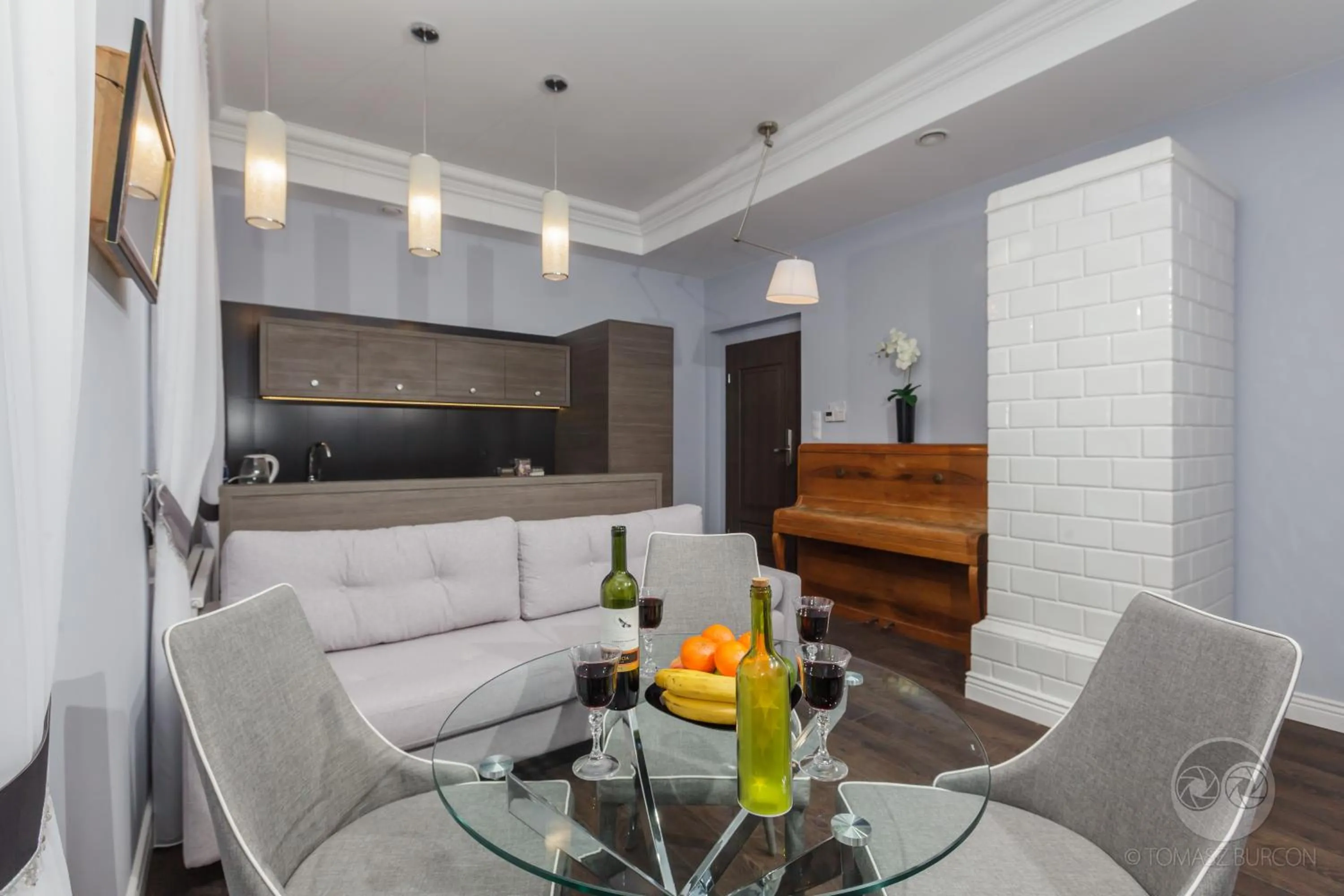 Photo of the whole room in Apartamenty City.