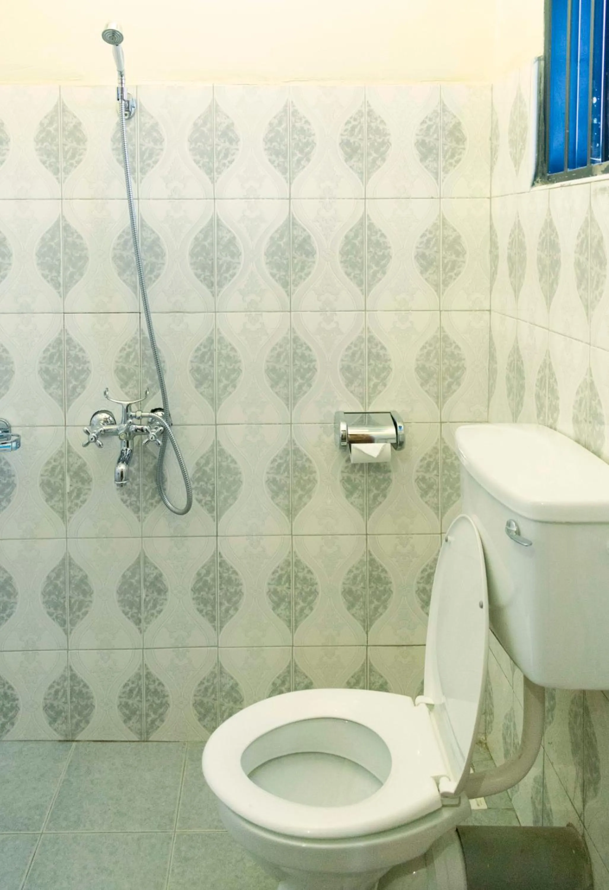 Shower in Japs Motel Mbarara