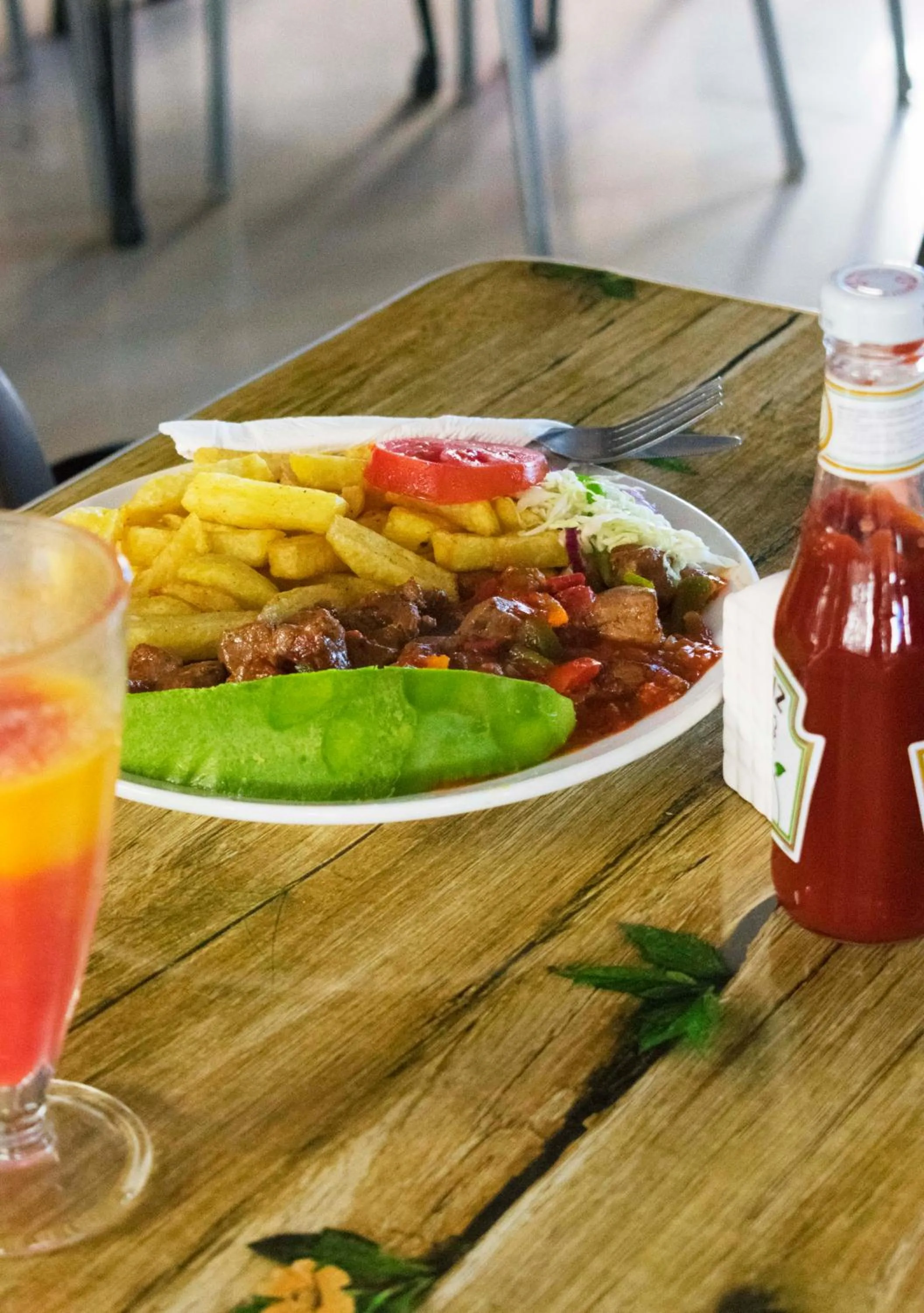 Breakfast in Japs Motel Mbarara