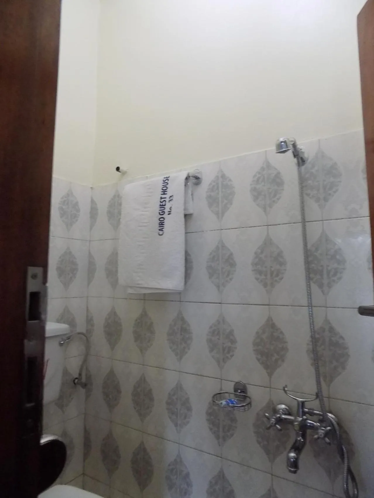 Shower in Japs Motel Mbarara