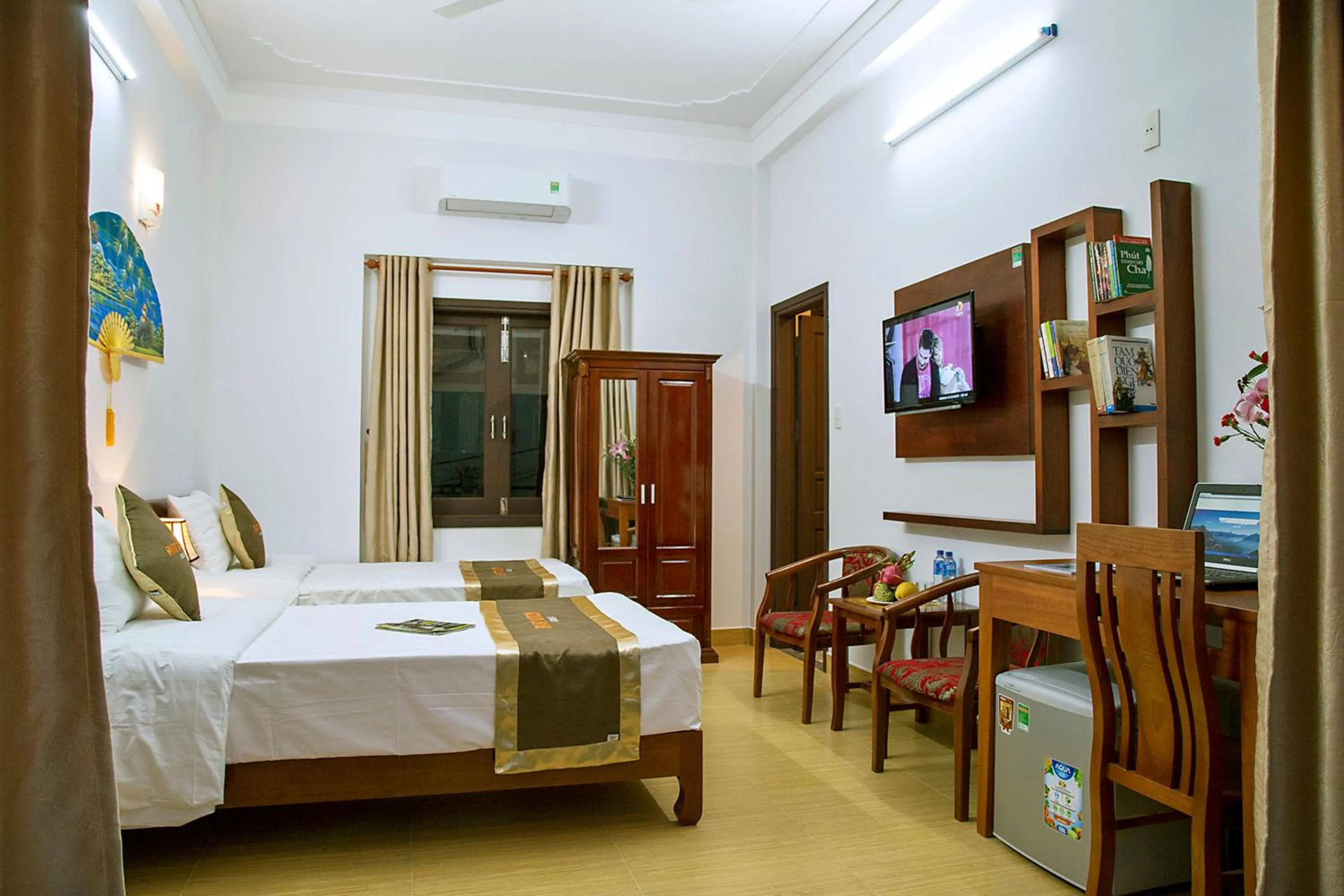 Twin Room with Balcony in Smart Garden Homestay