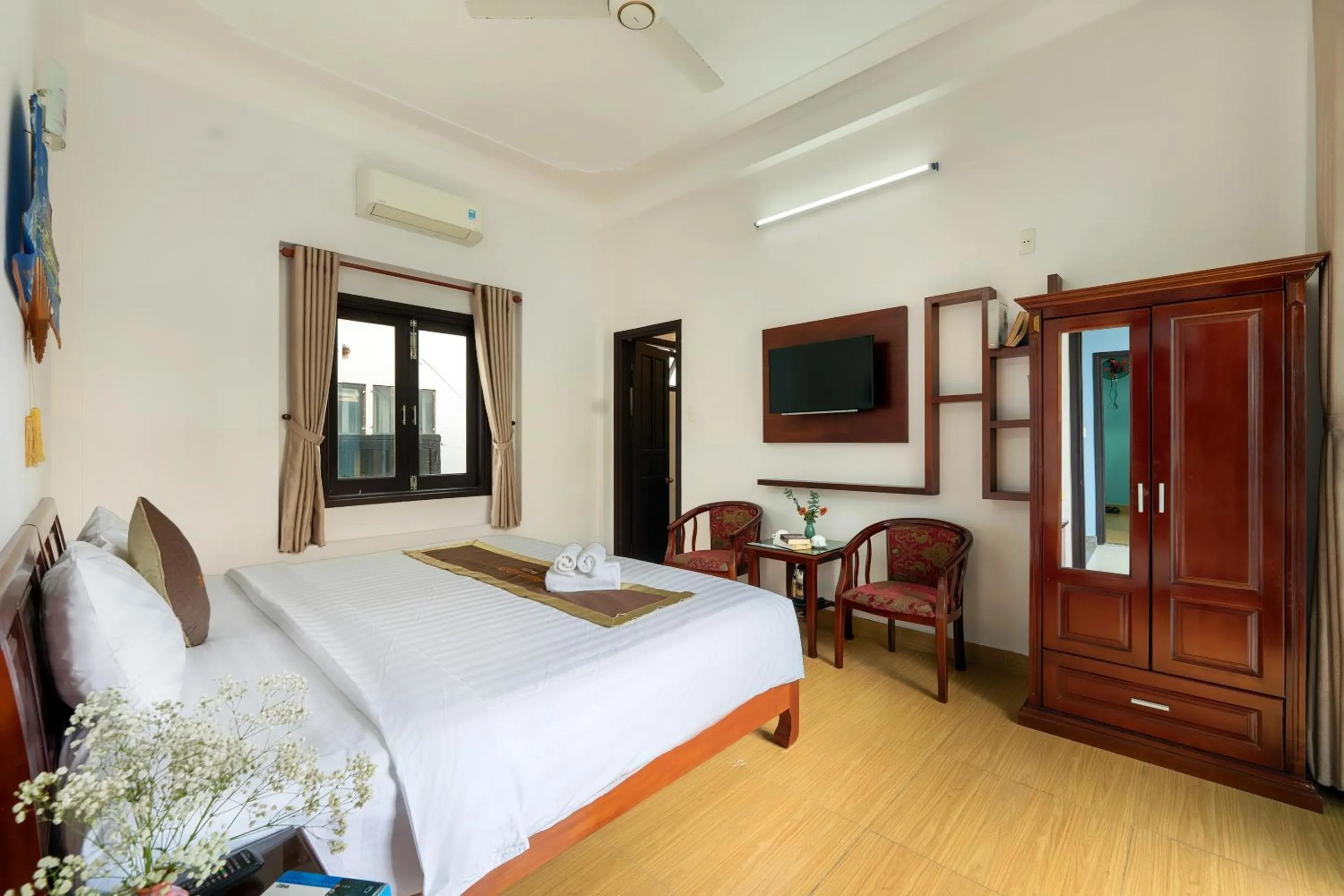 Bed in Smart Garden Homestay