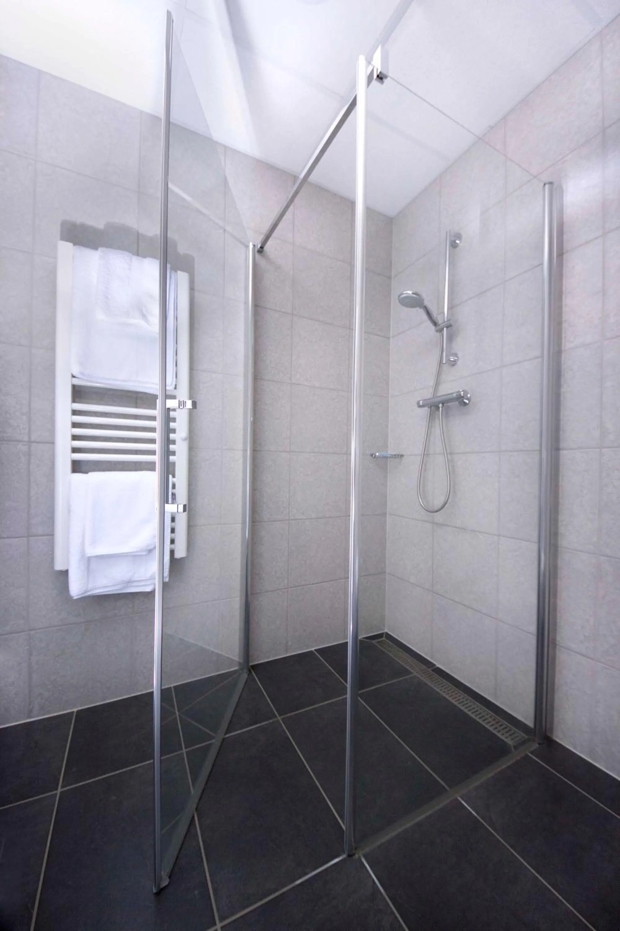Shower in Brandtner Komfortzimmer