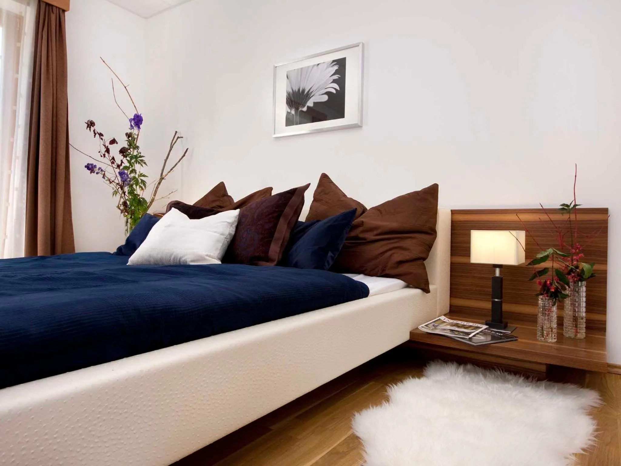 Bed in Brandtner Komfortzimmer