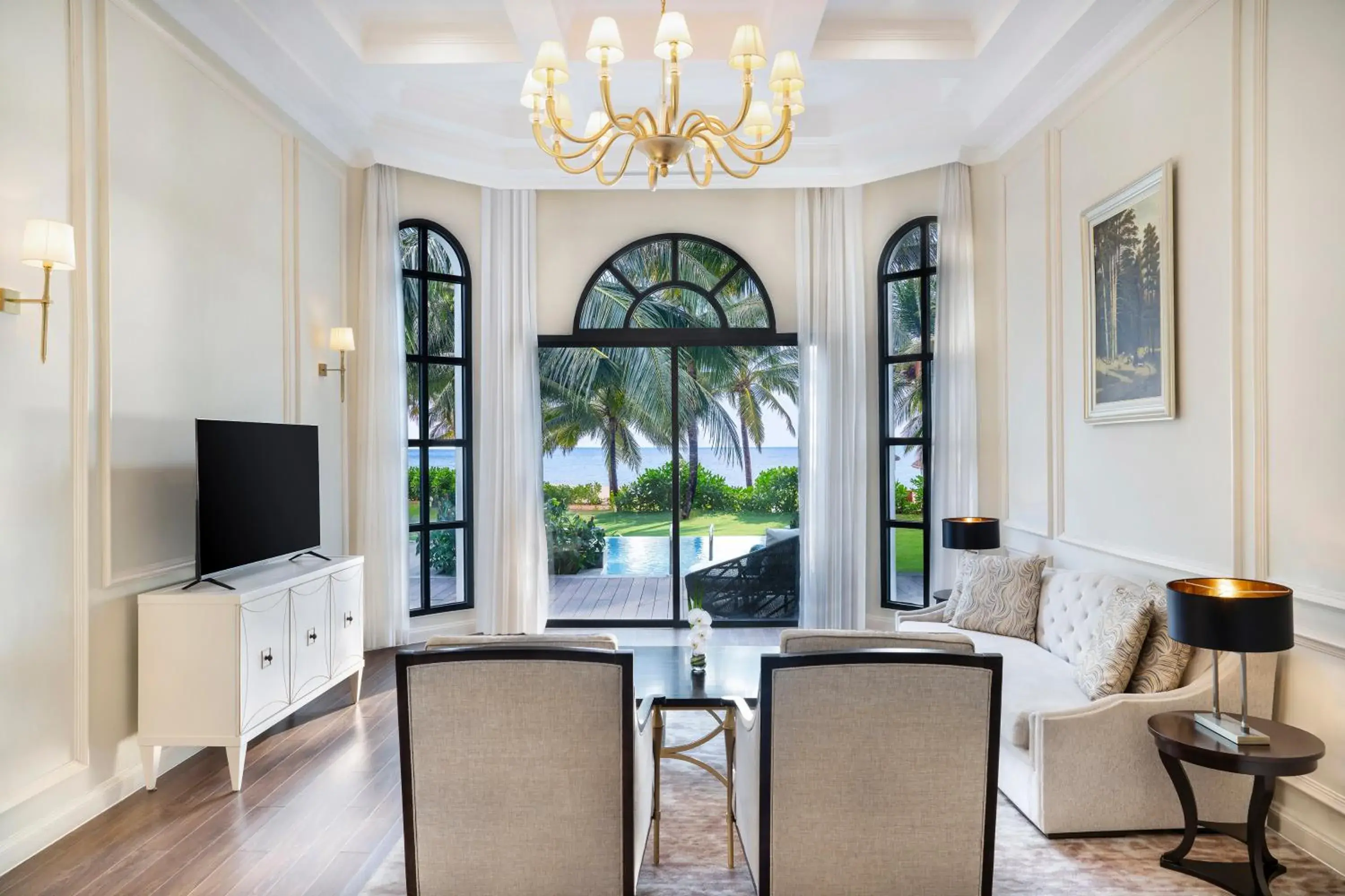 Living room in Melia Vinpearl Phu Quoc Living room in Melia Vinpearl Phu Quoc