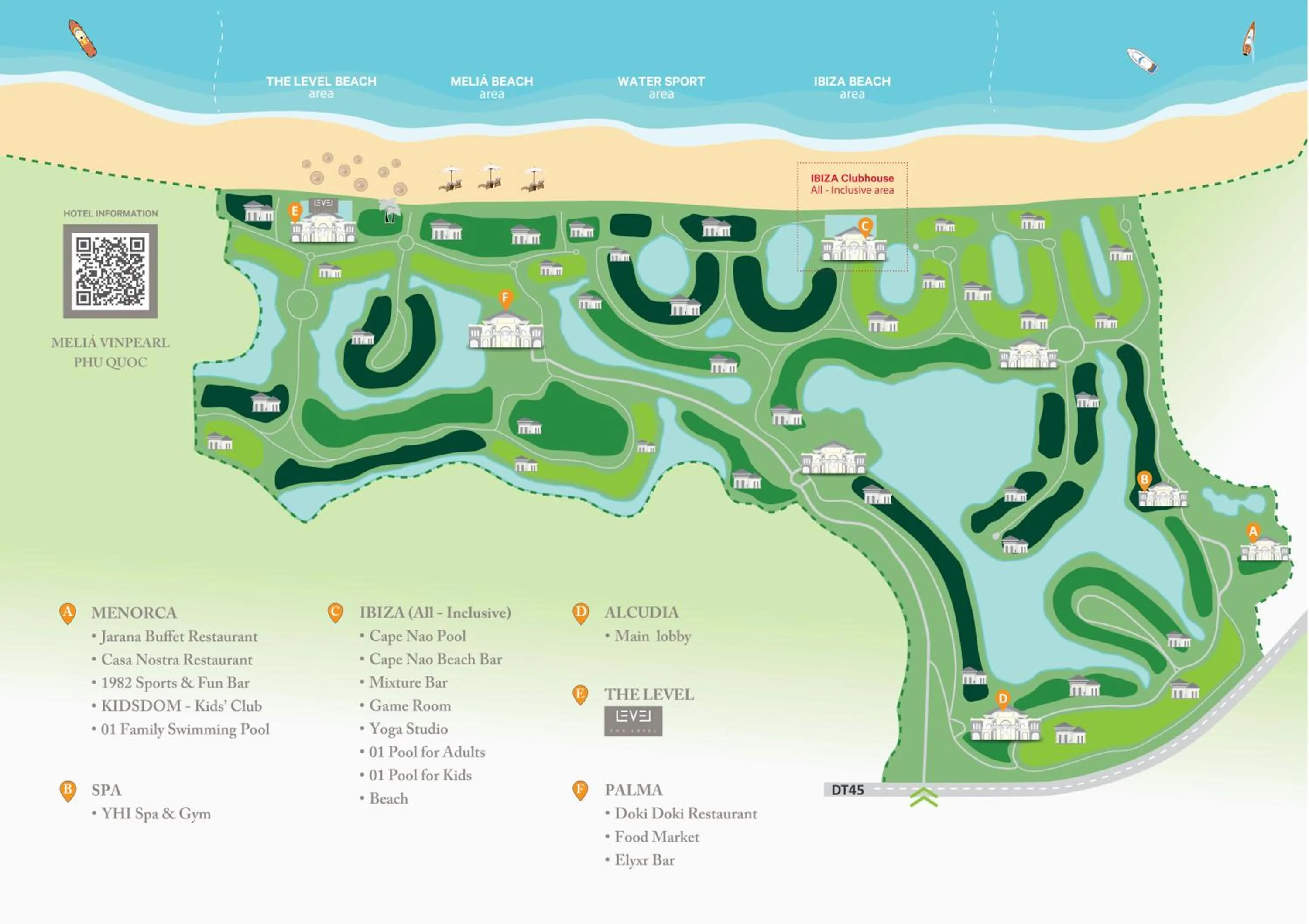 Natural landscape in Melia Vinpearl Phu Quoc