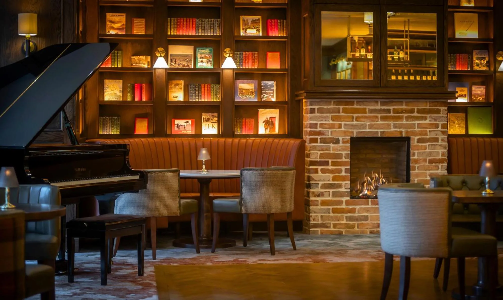 Lounge or bar in Clifden Station House Hotel