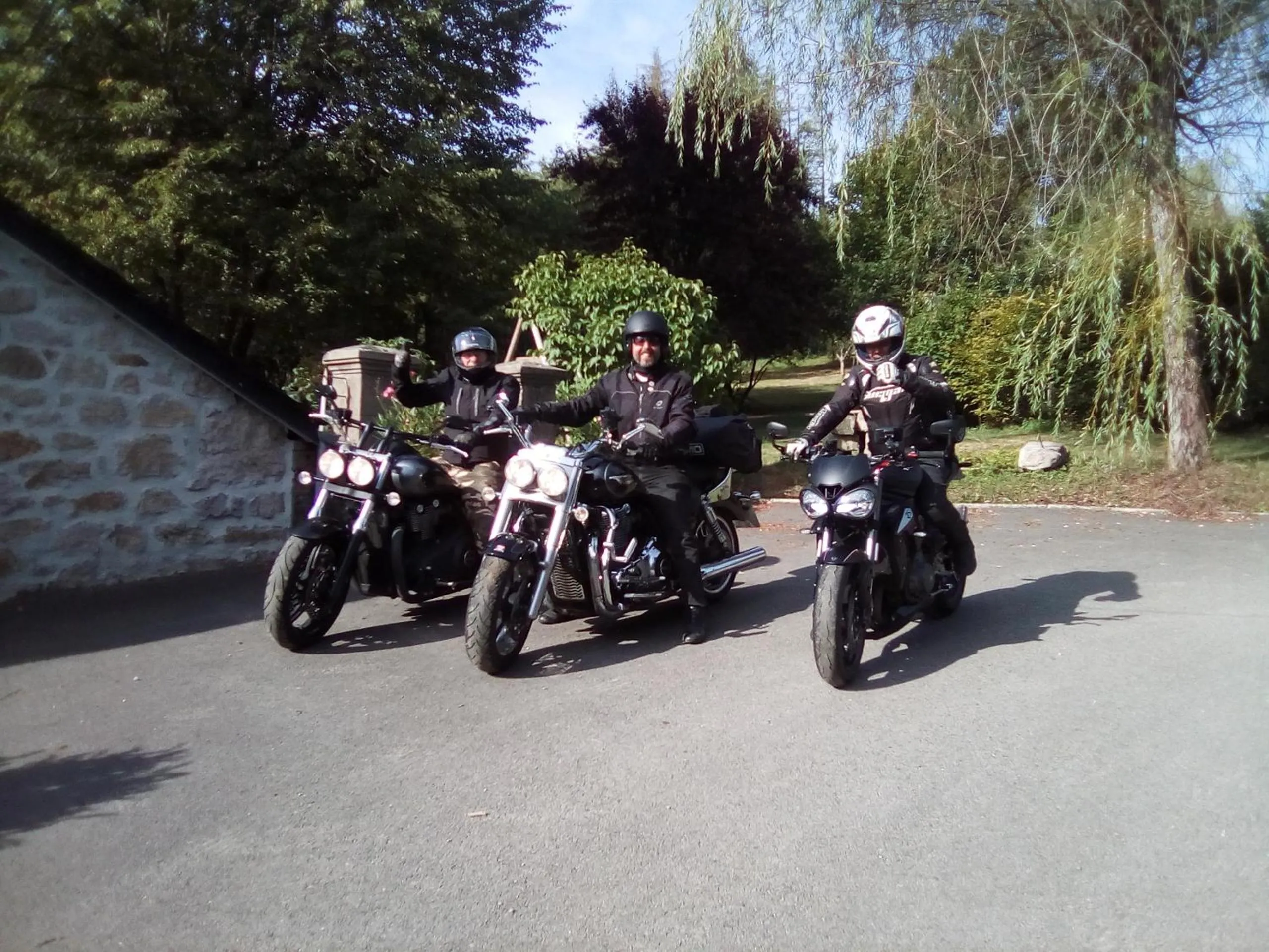 group of guests in Le Relais des Capucines