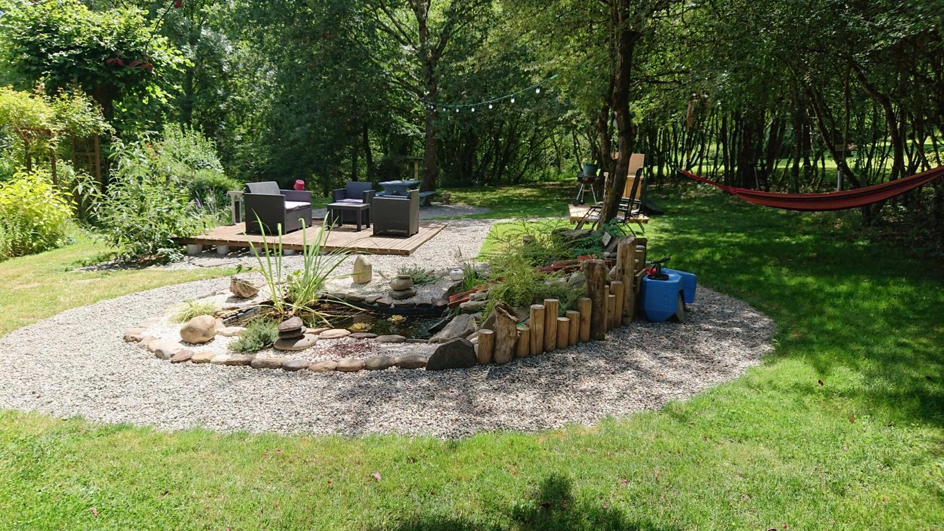 Garden view in Le Relais des Capucines