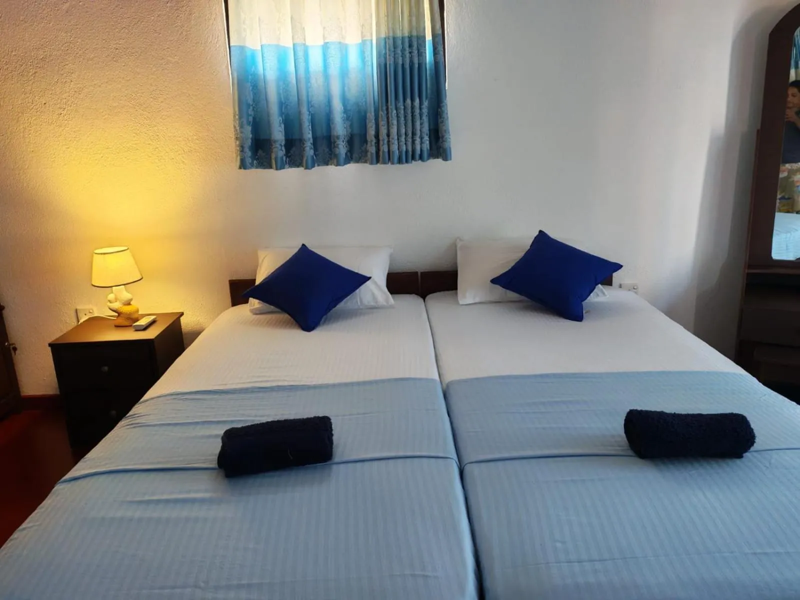 Bed in E-Beach Resort