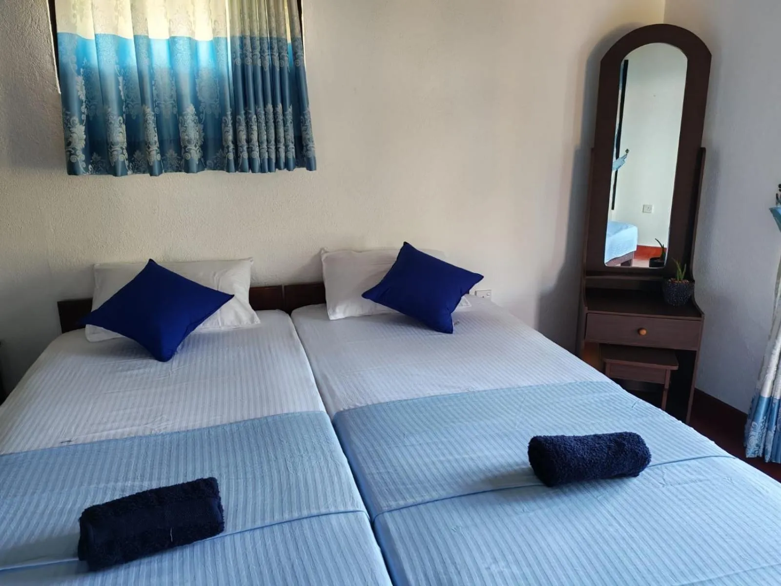 Bed in E-Beach Resort