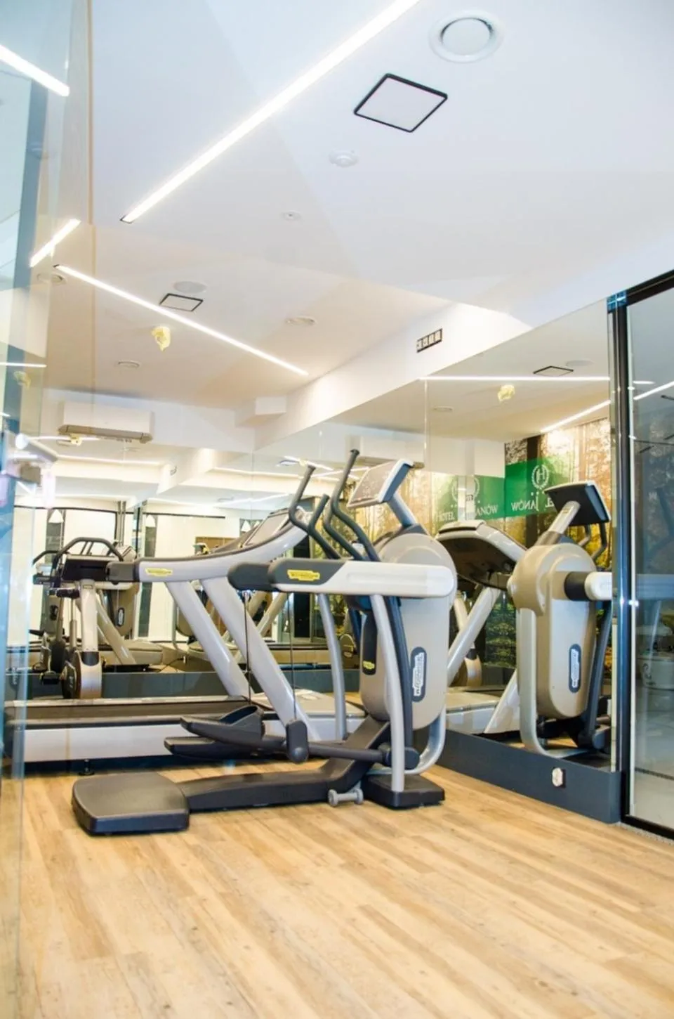 Fitness centre/facilities in Hotel Janów