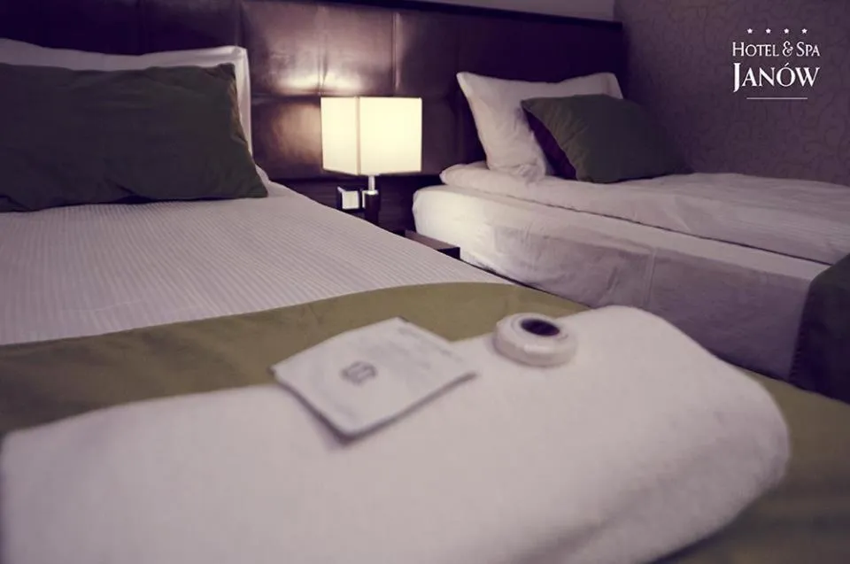 Bed in Hotel Janów