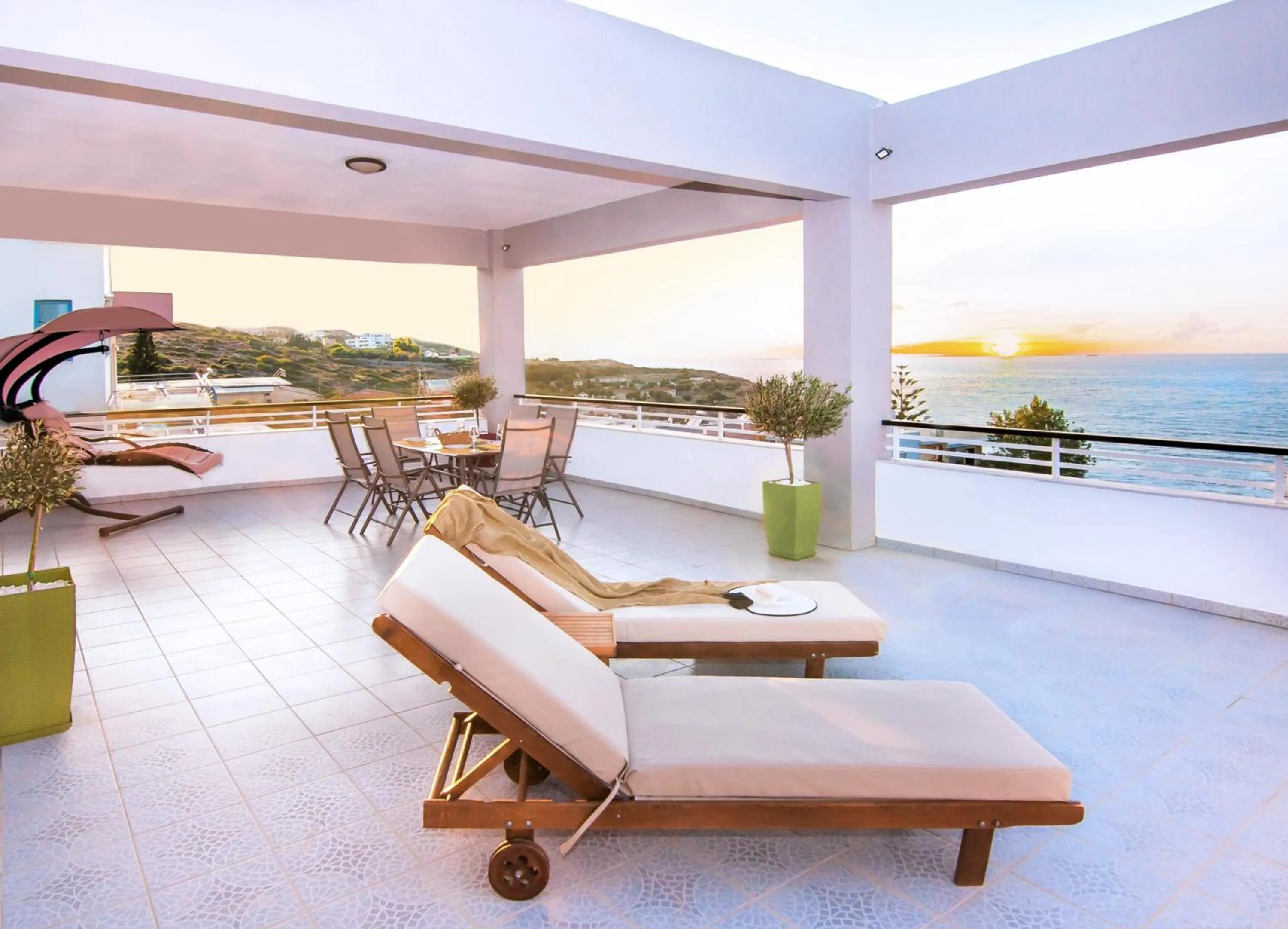 Balcony/Terrace in Villa Sea View