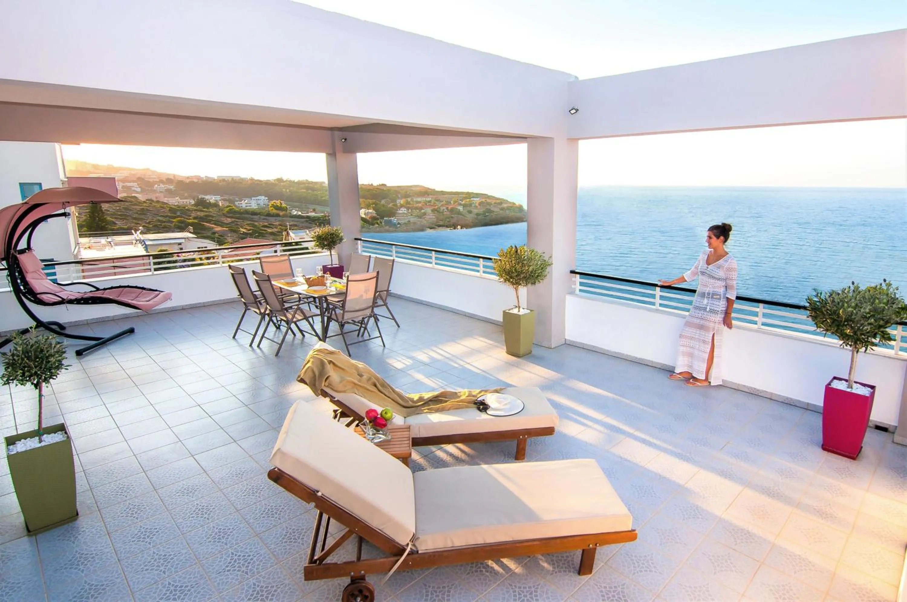 Balcony/Terrace in Villa Sea View