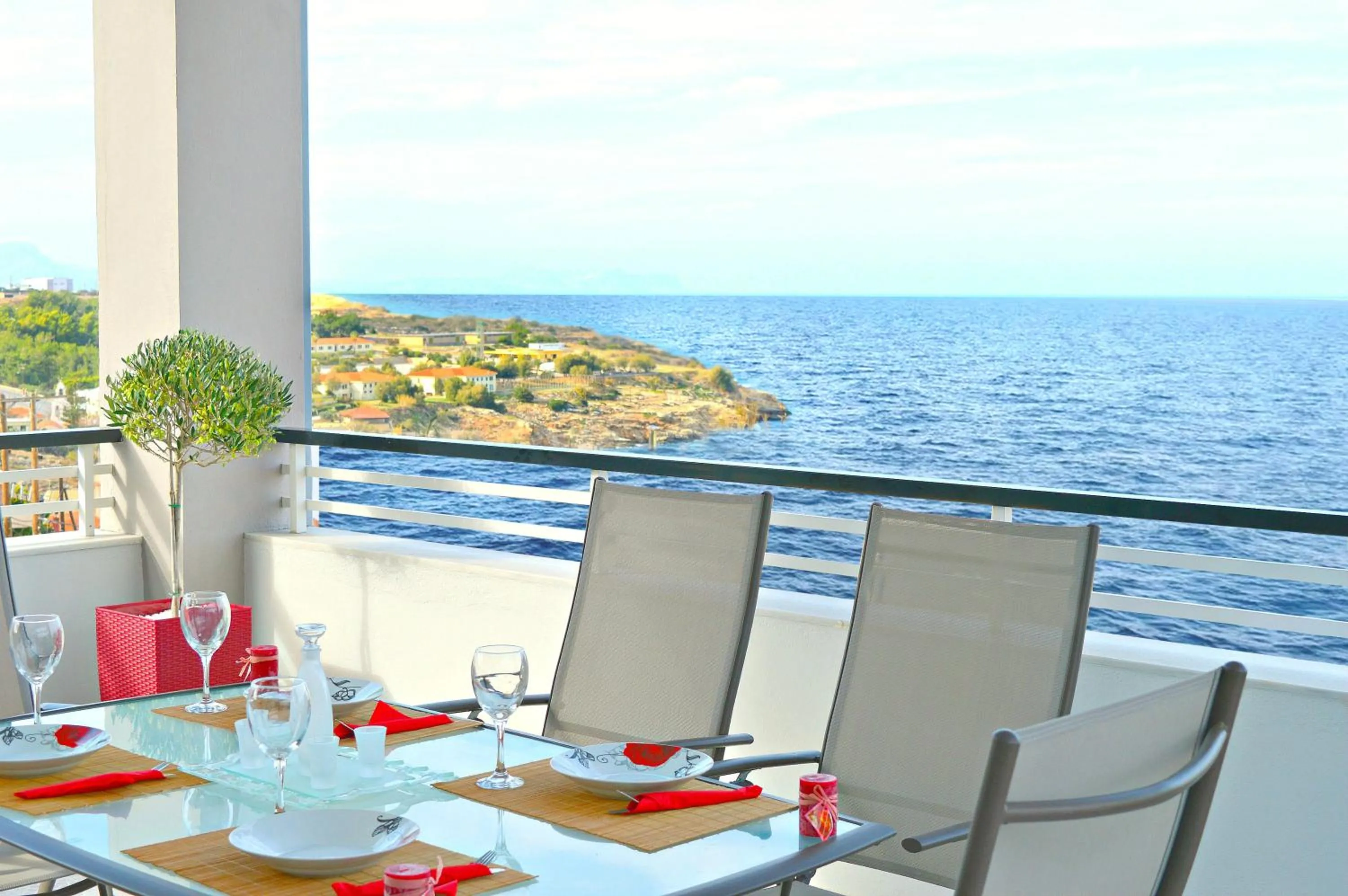 City view in Villa Sea View