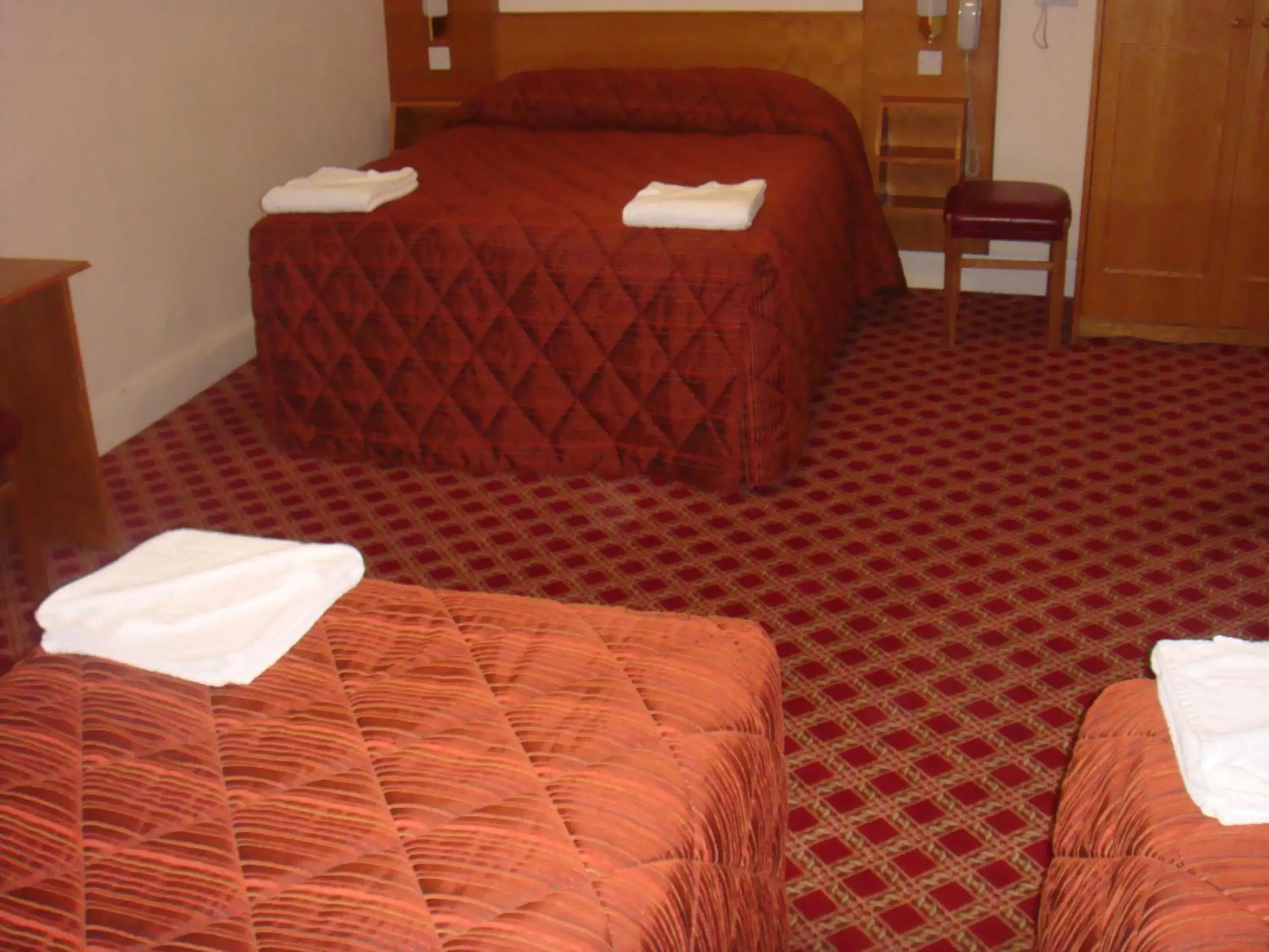 Bed in Seymour Hotel Bed in Seymour Hotel