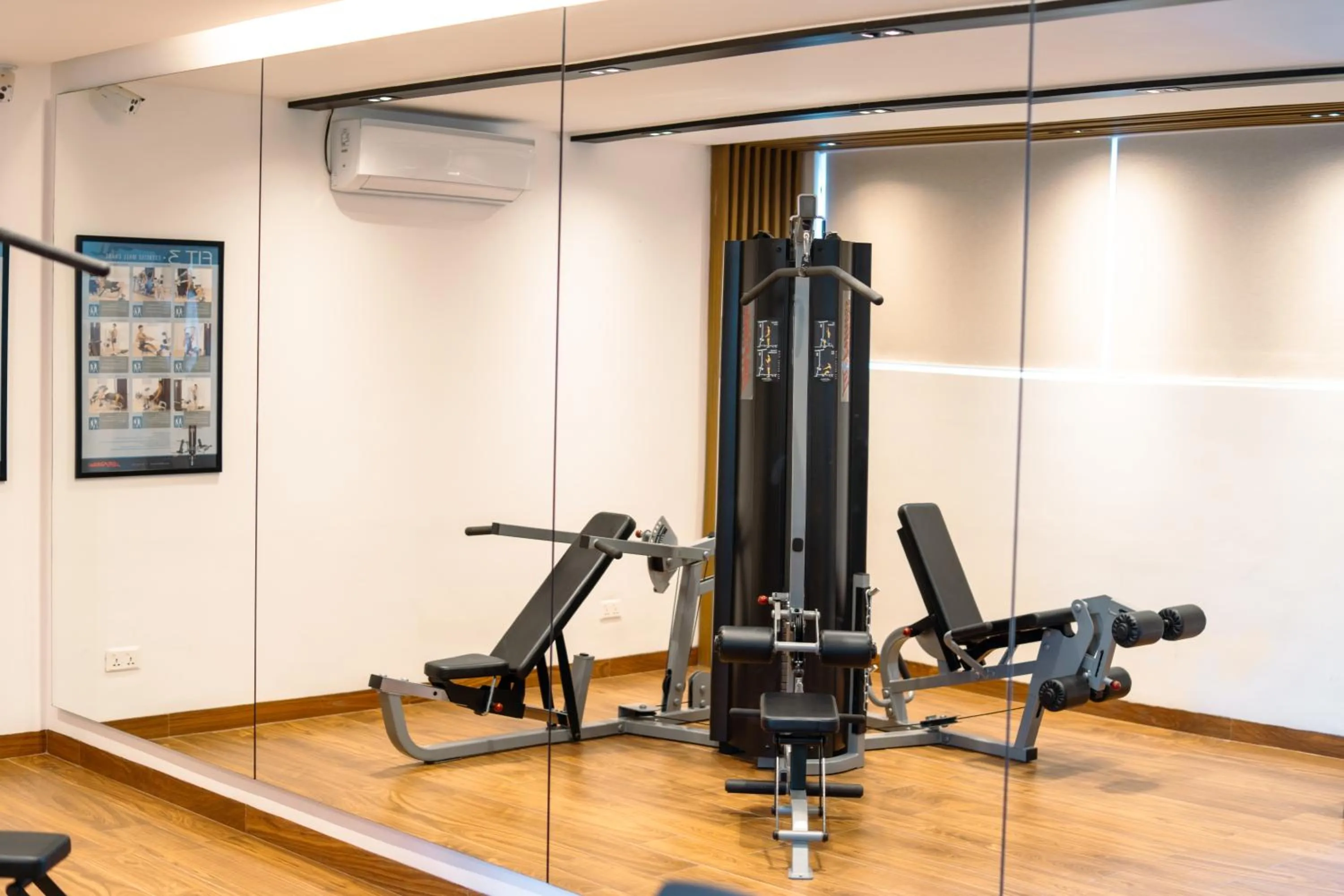 Fitness centre/facilities in HAMPTONS Apartments