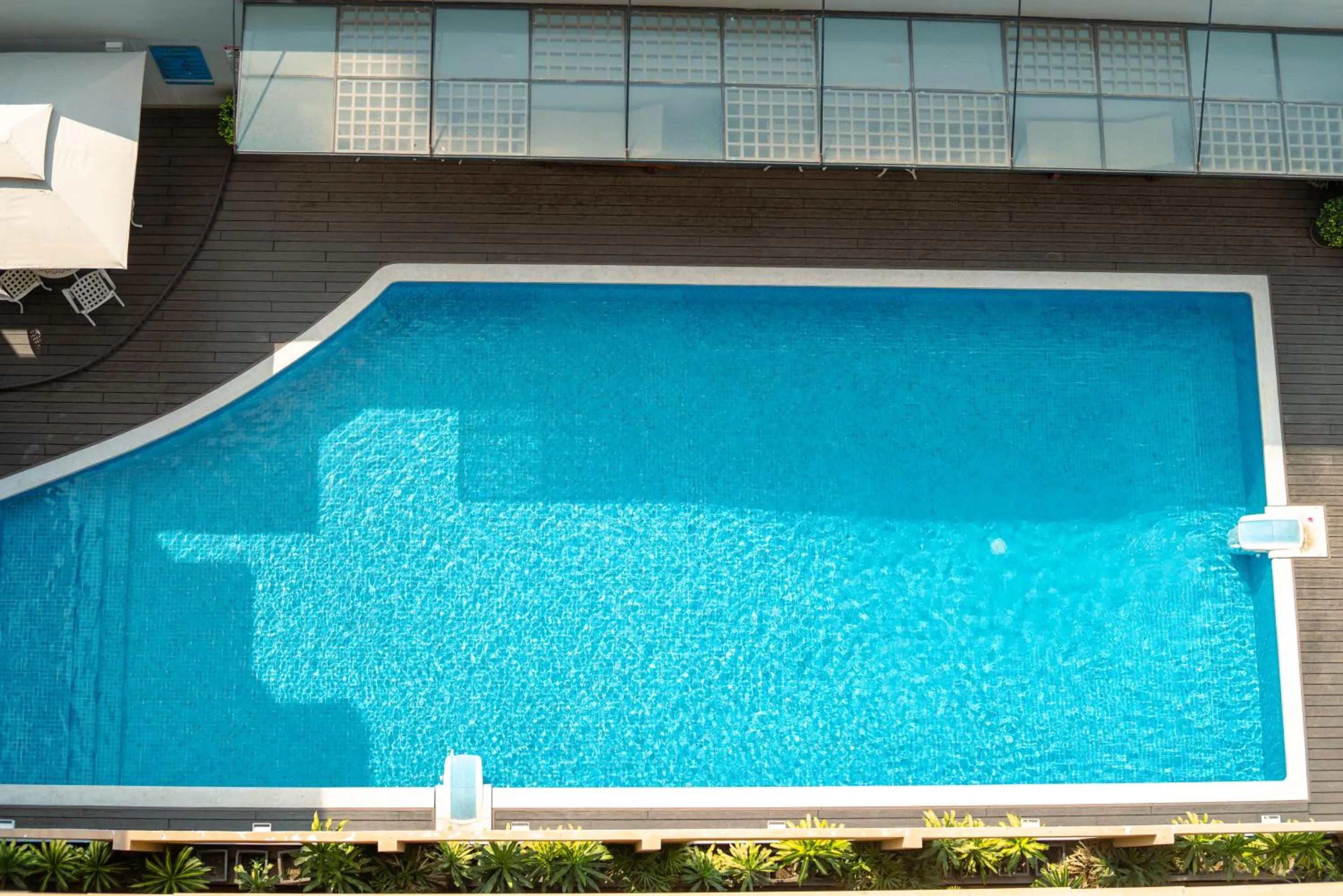 Pool view in HAMPTONS Apartments