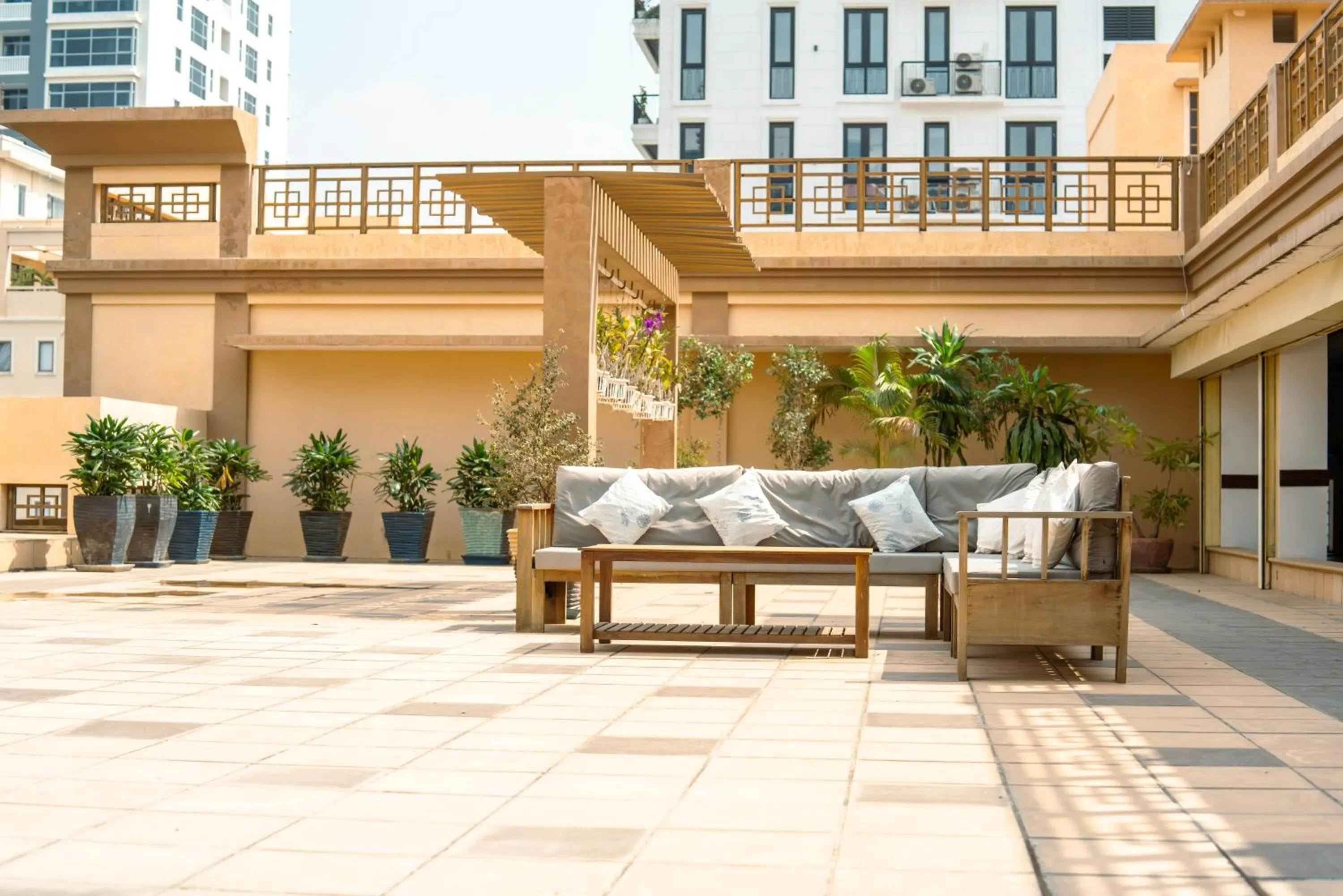 Balcony/Terrace in HAMPTONS Apartments
